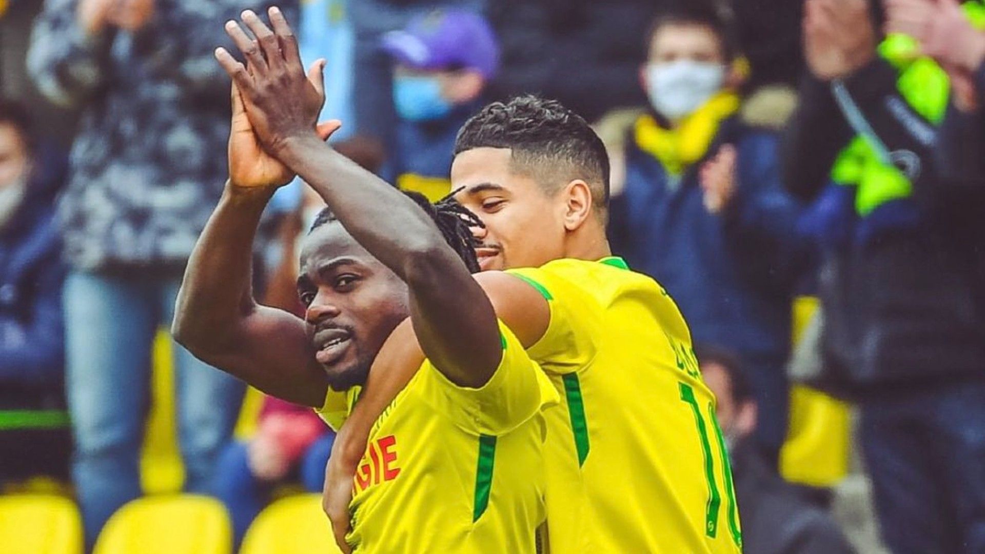 Moses Simon of Nigeria and Nantes.