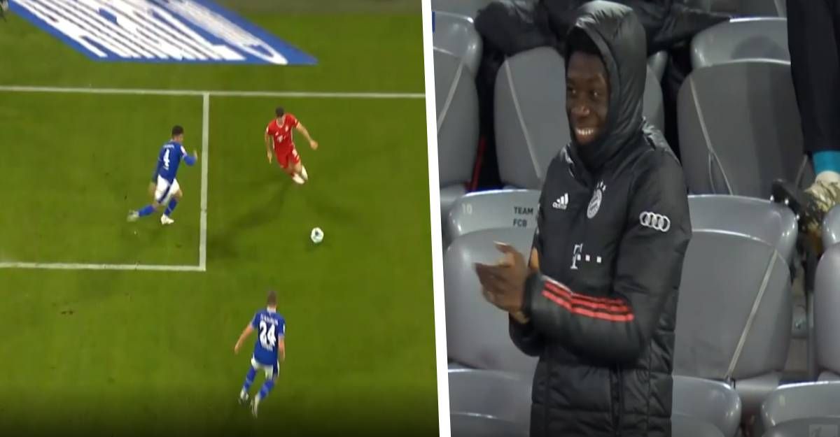 FC BAYERN LEWANDOWSKI SCHALKE RABONA DAVIES