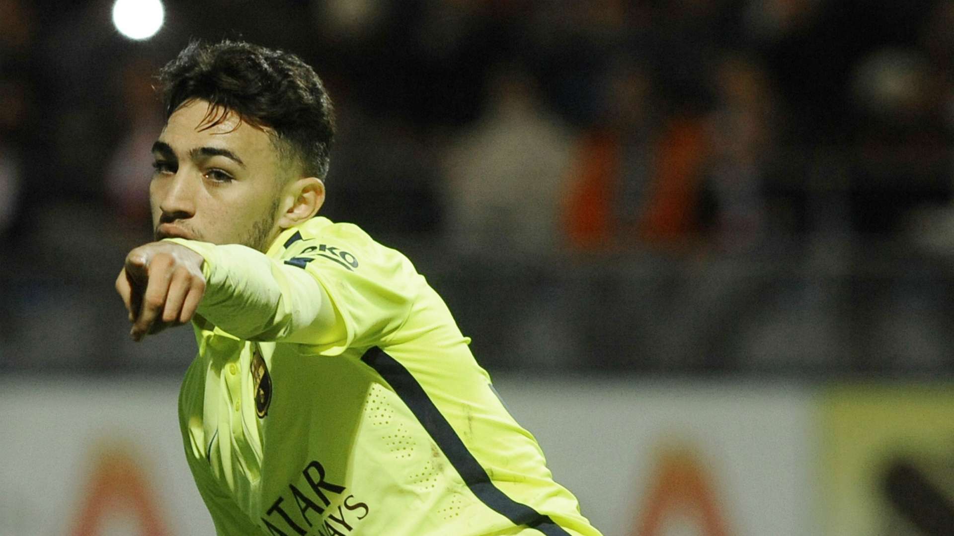 Munir El Haddadi Huesca Barcelona Copa del Rey 12032014