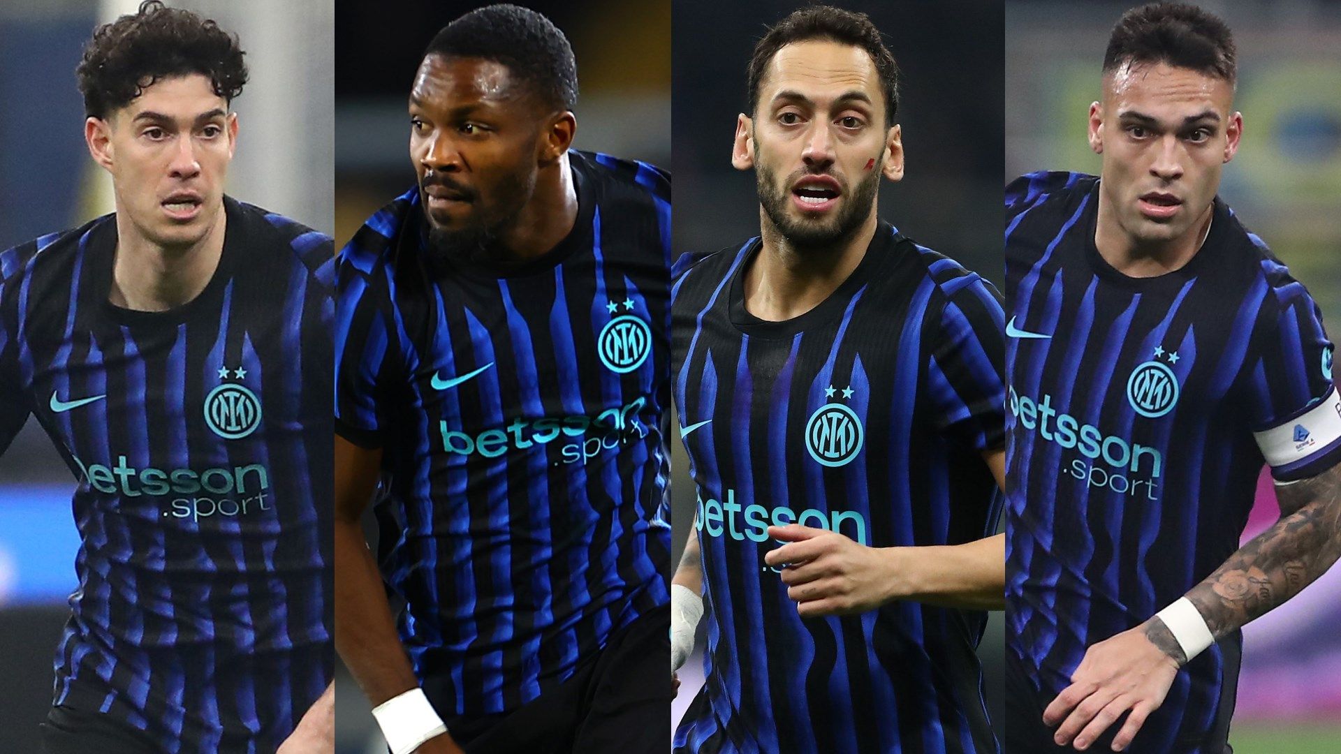 Bastoni Thuram Calhanoglu Lautaro
