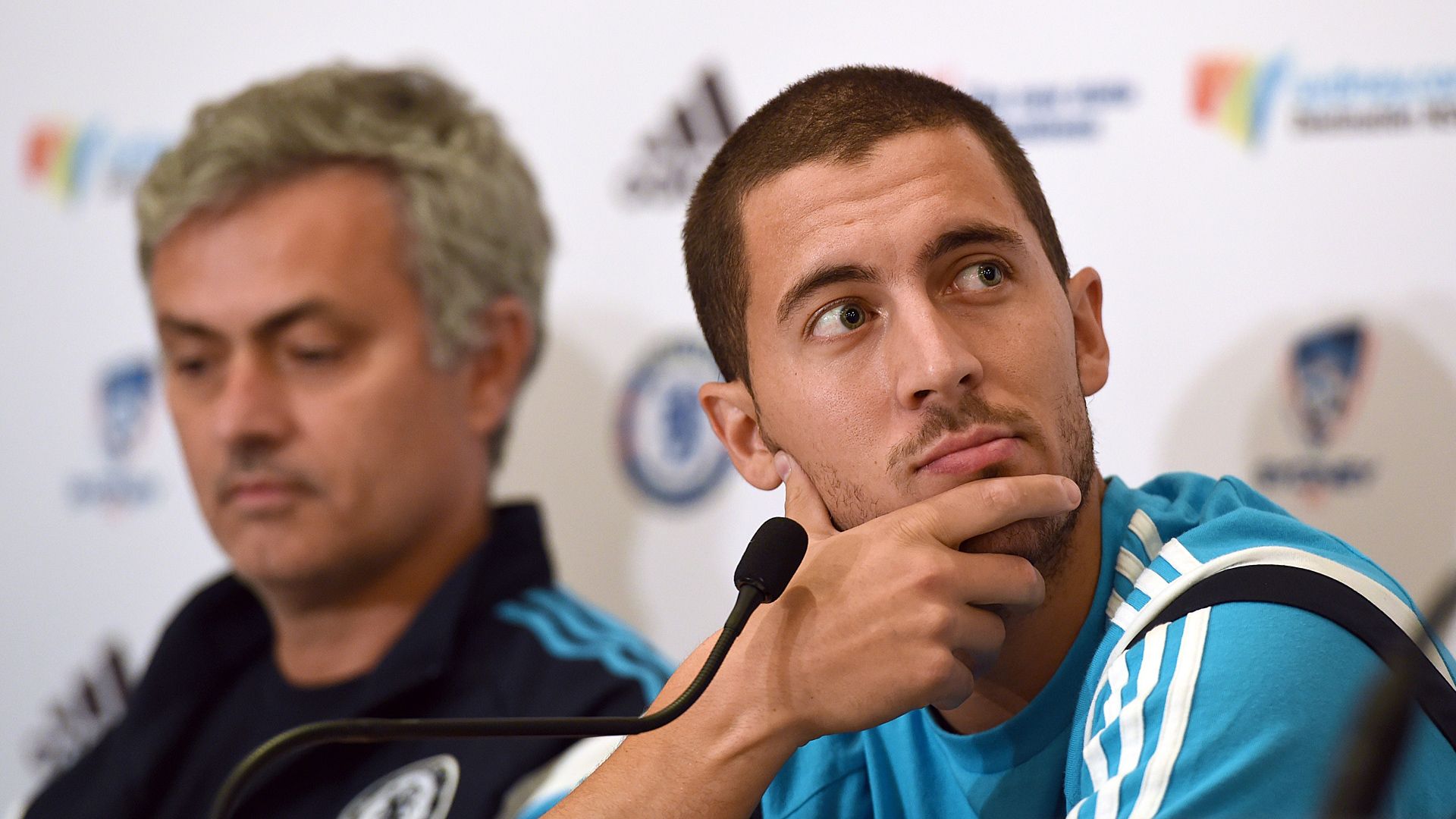 Jose Mourinho Eden Hazard FC Chelsea 05312015