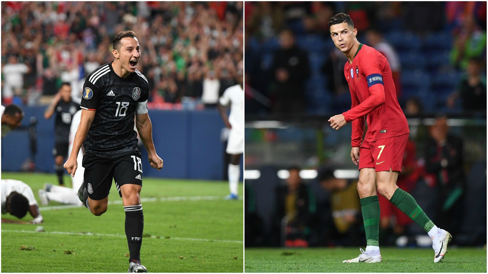 Andrés Guardado Cristiano Ronald