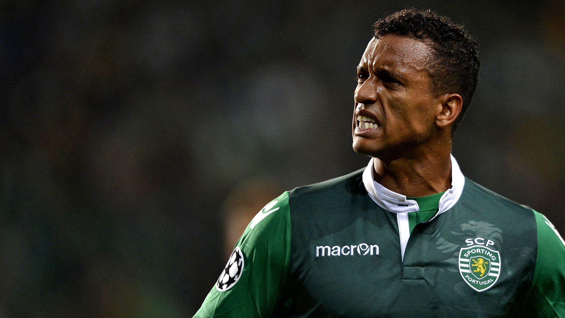 Nani Sporting Lisbon supporters Champions League 05112014