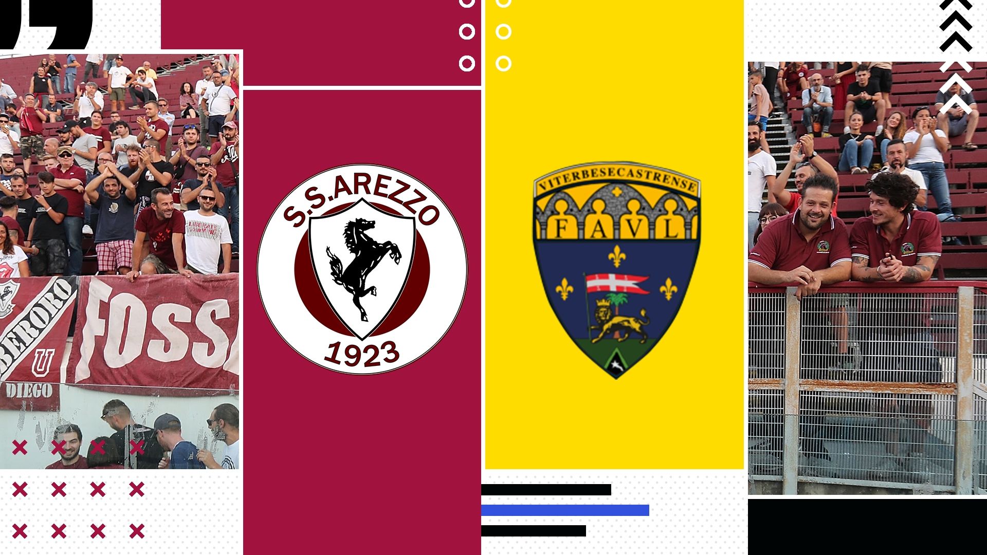 Arezzo-Viterbese tv streaming