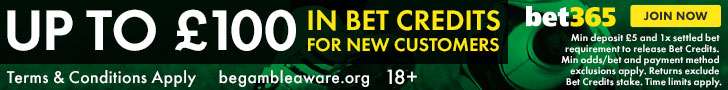 bet365 new customer offer footer English