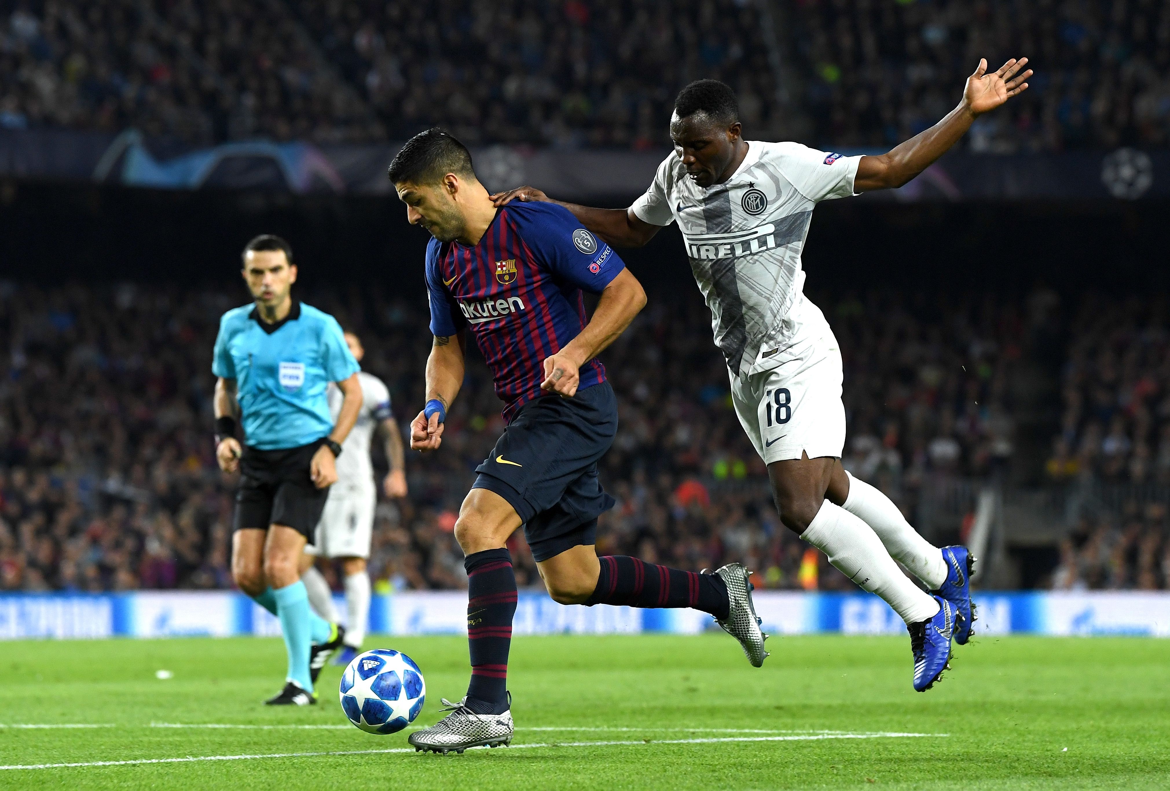 Luis Suárez Barcelona Inter Champions League