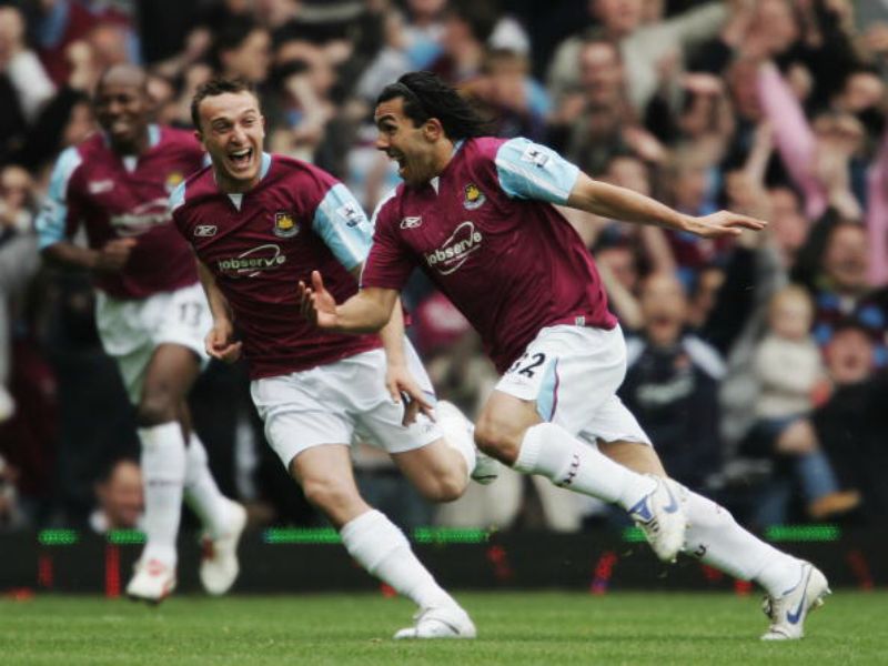 Tevez en West Ham