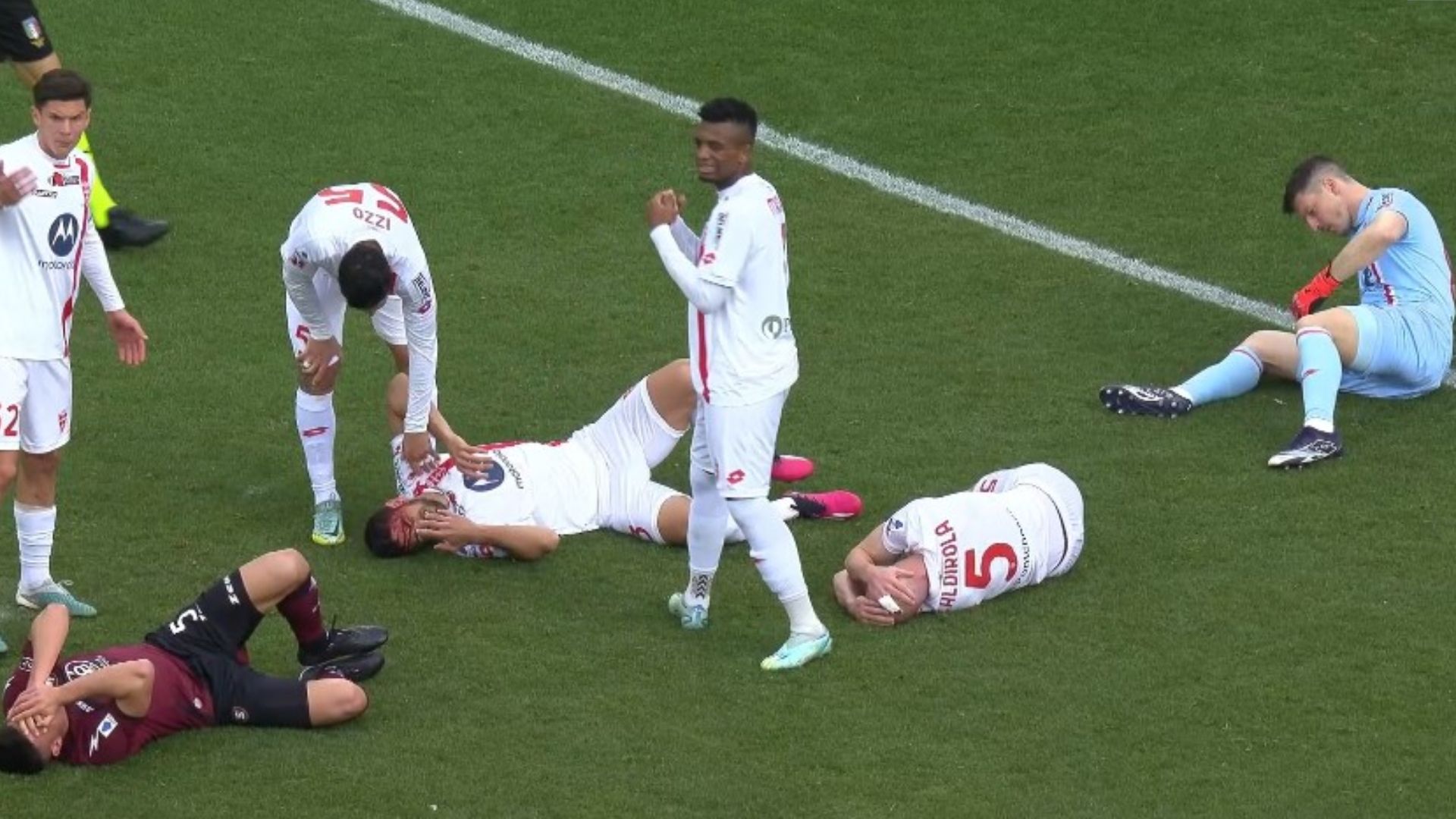 Salernitana Monza Daniliuc Cragno Pablo Mari Caldirola