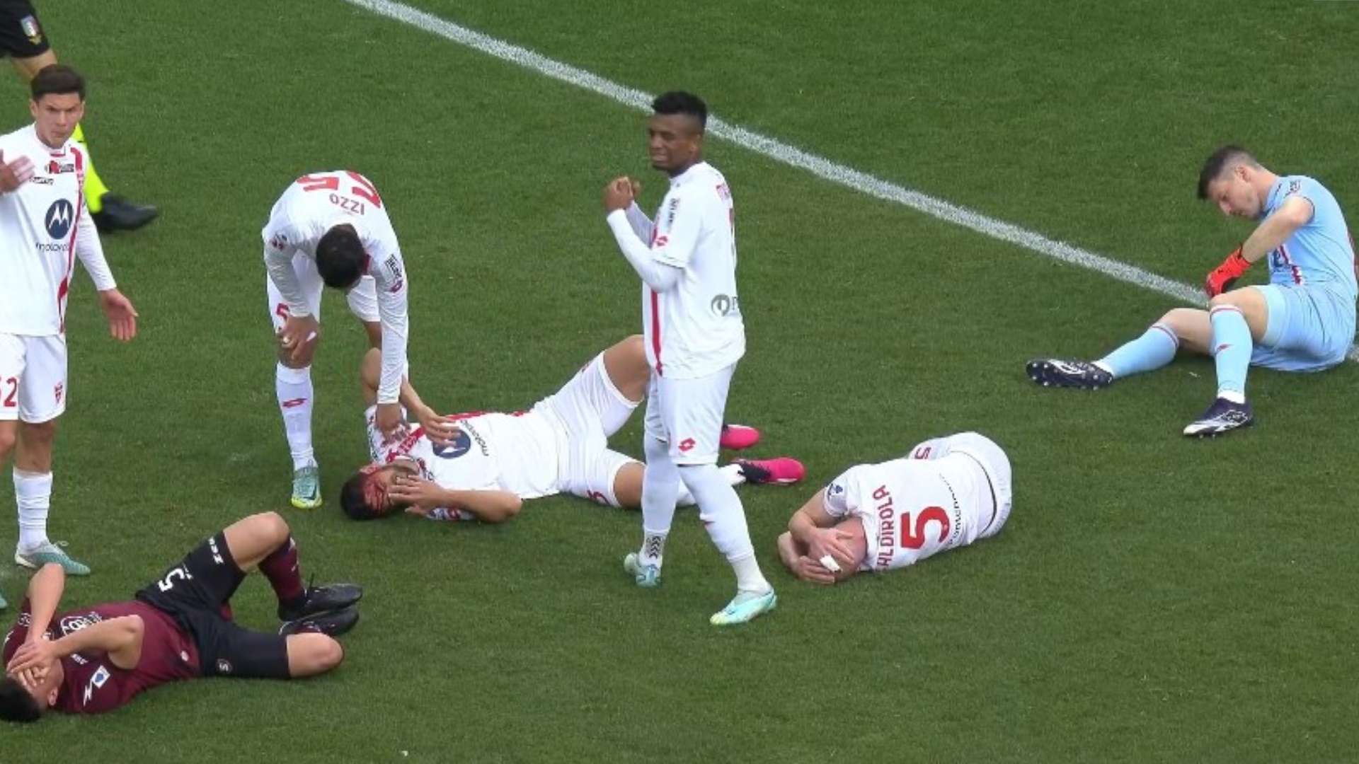 Salernitana Monza Daniliuc Cragno Pablo Mari Caldirola