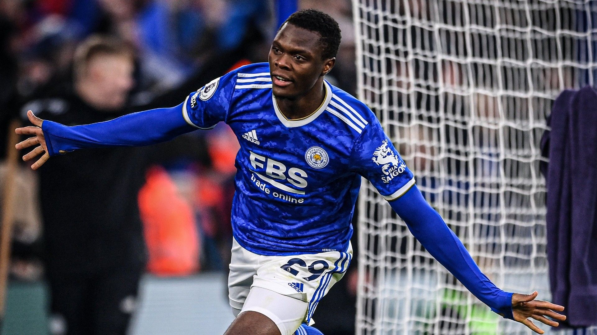 Patson Daka of Leicester City and Zambia.