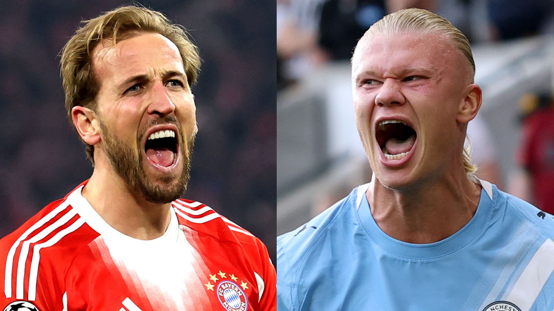 Harry Kane Erling Haaland Bayern Munich Manchester City 2025-26