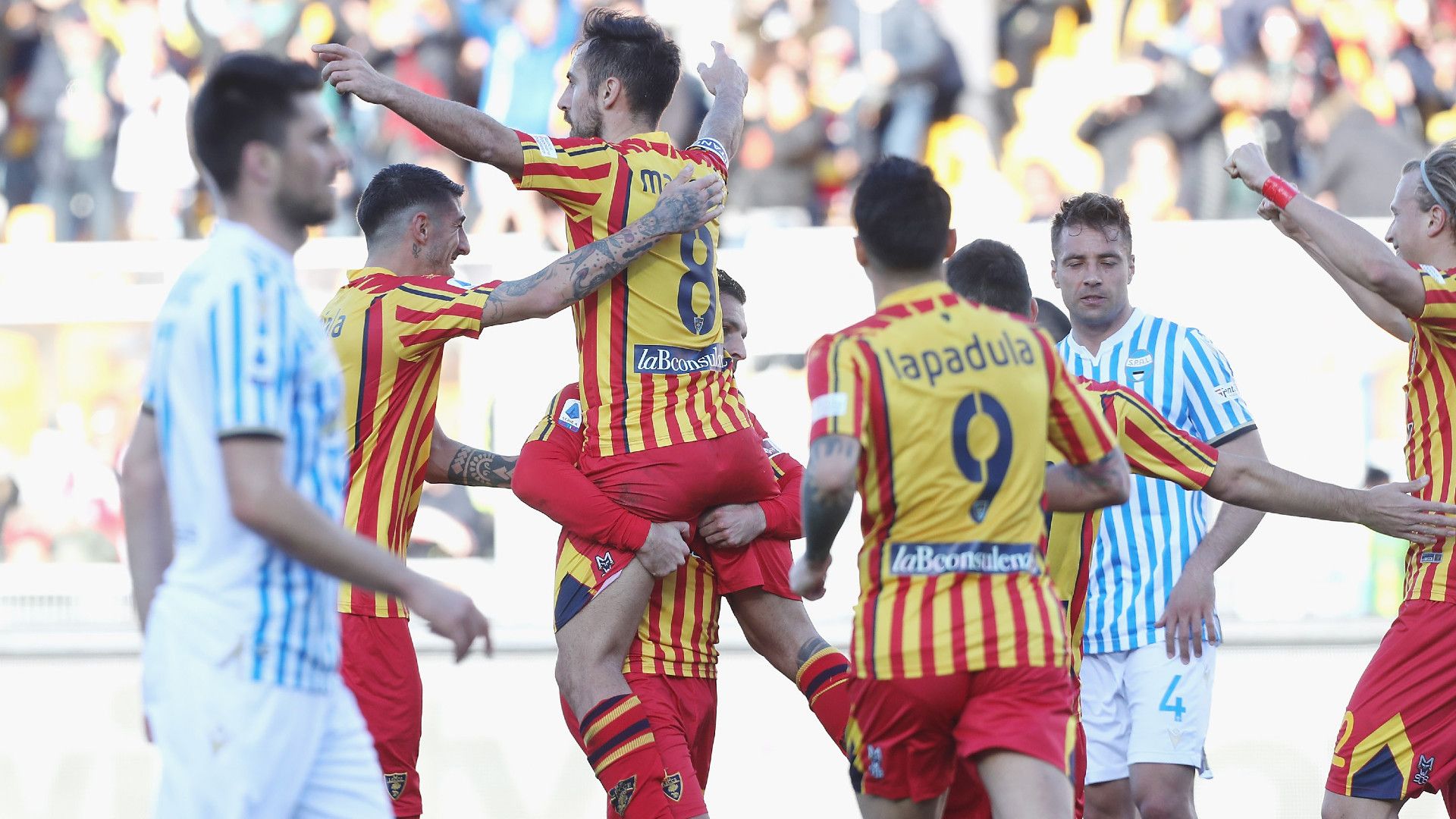 Mancosu Lecce SPAL serie A
