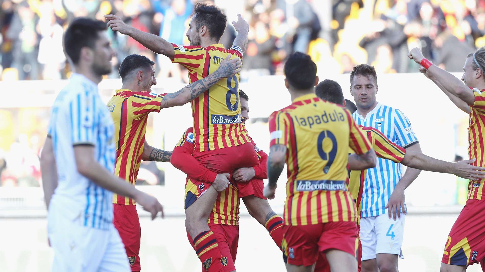 Mancosu Lecce SPAL serie A