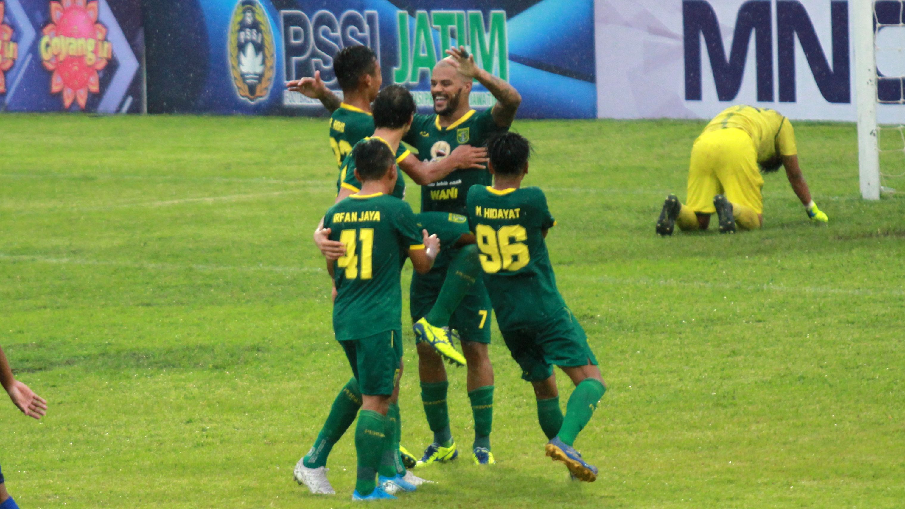 Selebrasi David Da Silva - Persebaya Surabaya
