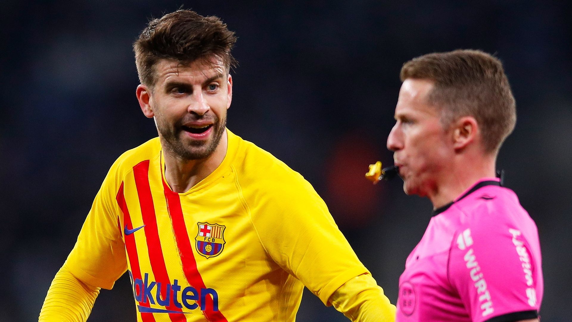 Gerard Pique, Hernandez Hernandez, Barcelona, La Liga 2021-22