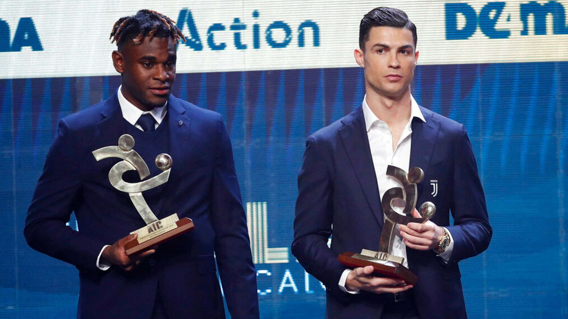 Duván Zapata & Cristiano Ronaldo Gran Gala Calcio 2019