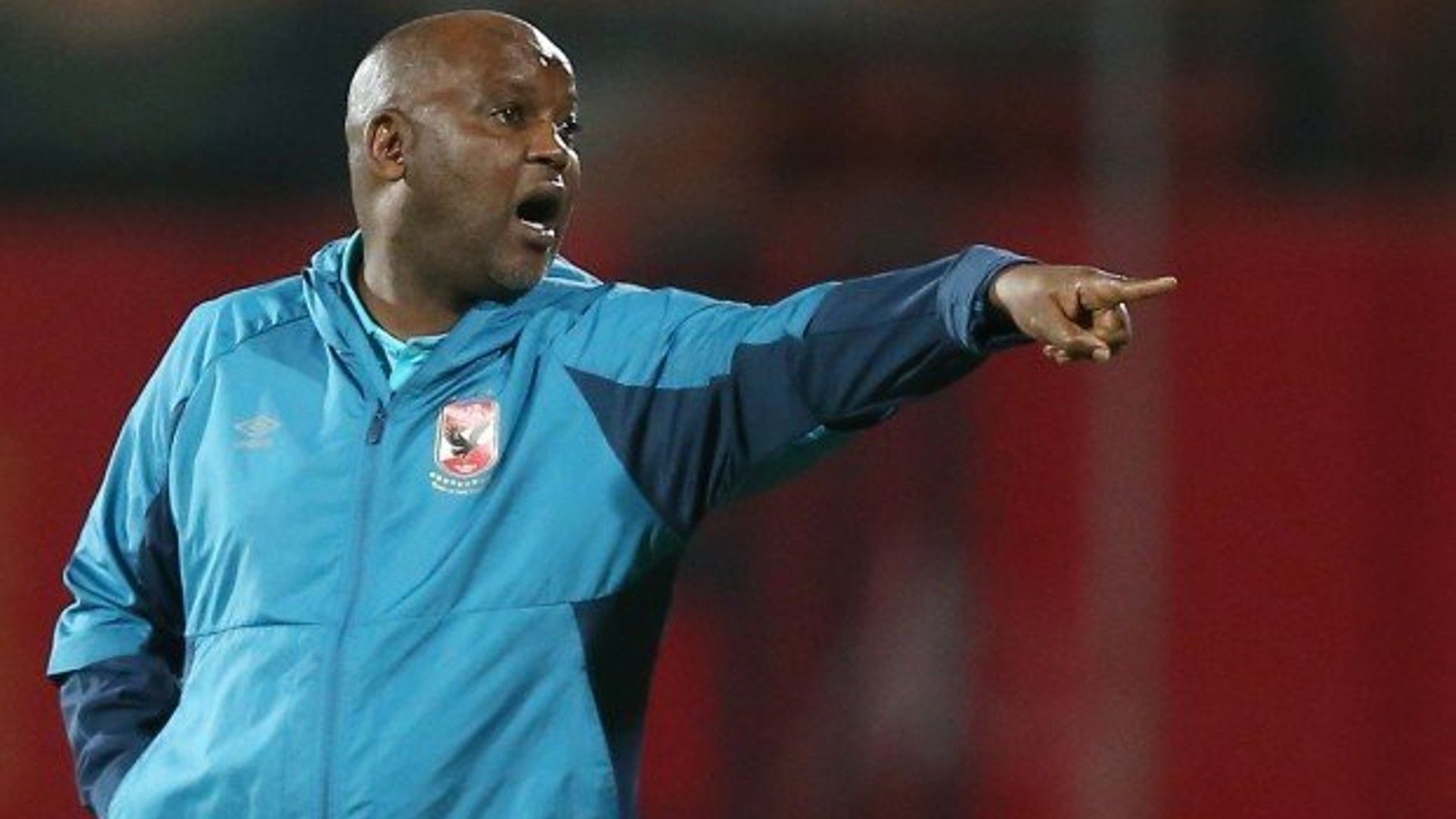 Pitso Mosimane of Al Ahly.