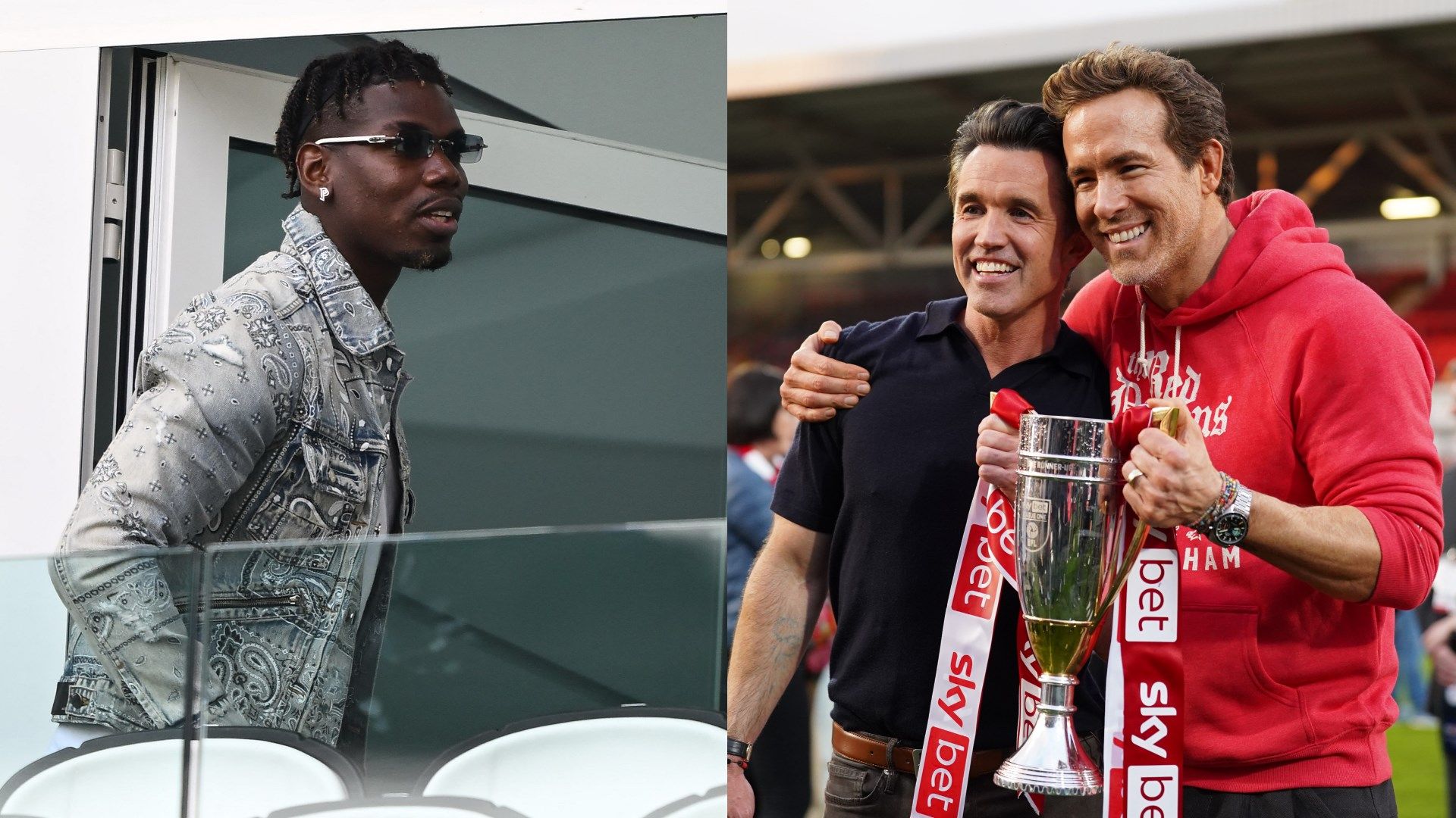 Paul Pogba to Wrexham?! Premier League winner discusses possibility of ex-Man Utd star joining Ryan Reynolds & Rob McElhenney's Hollywood project in Wales amid bid to reignite career | Goal.com UK