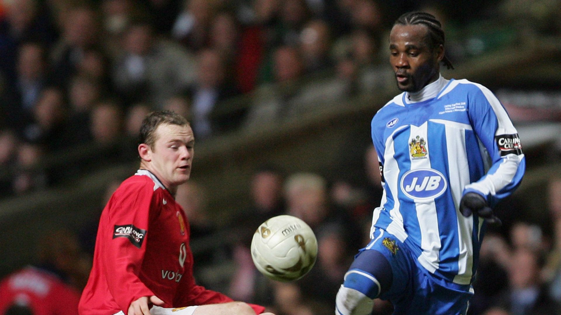 Pascal Chimbonda Wayne Rooney Wigan Man Utd