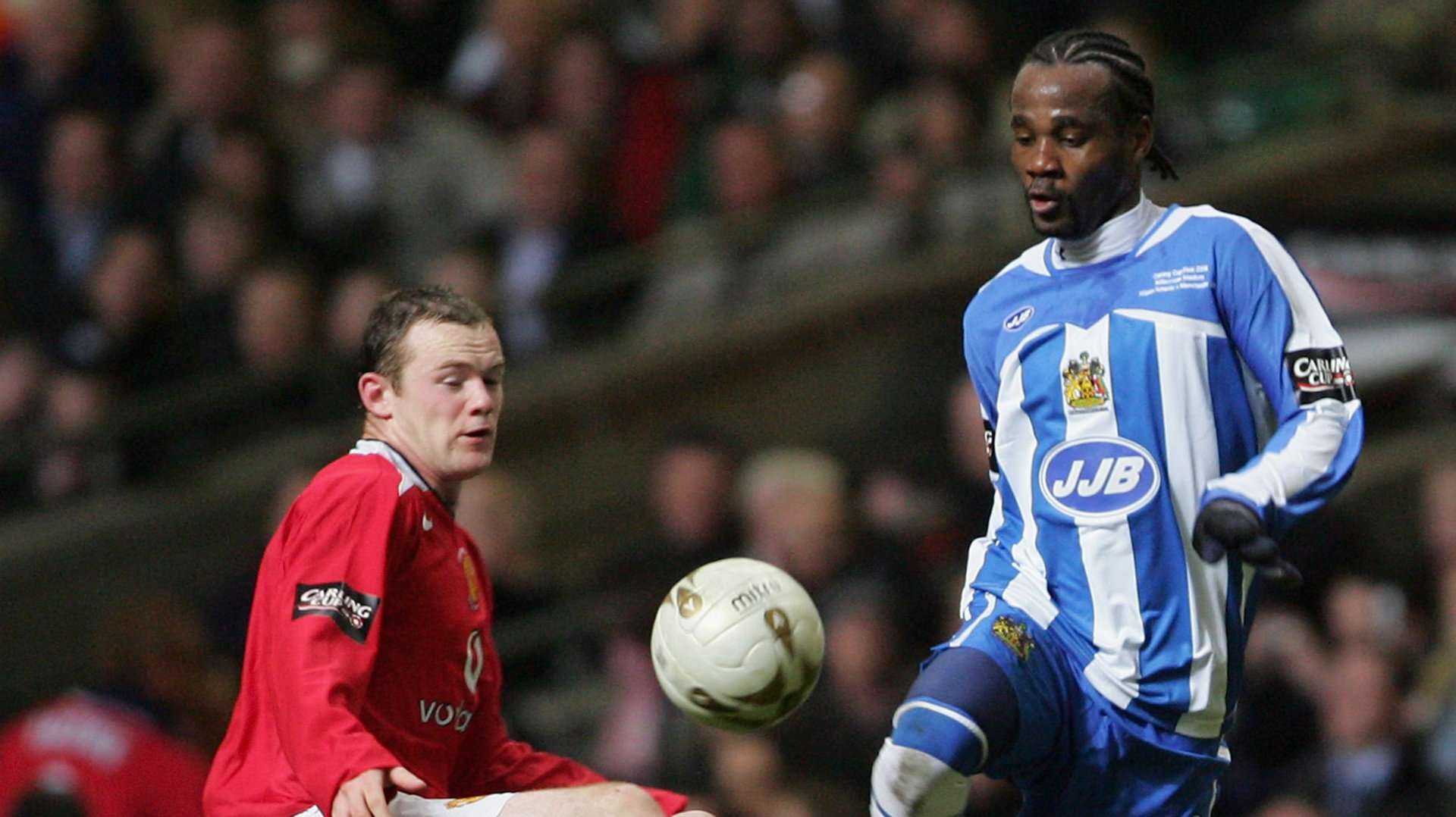 Pascal Chimbonda Wayne Rooney Wigan Man Utd