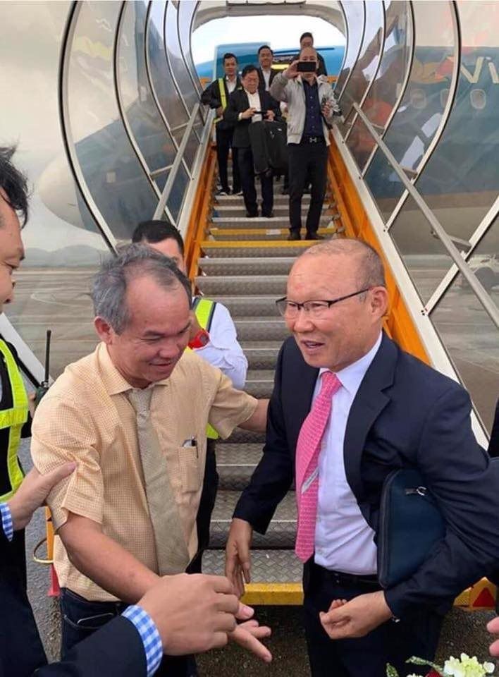 Bầu Đức & HLV Park Hang-seo