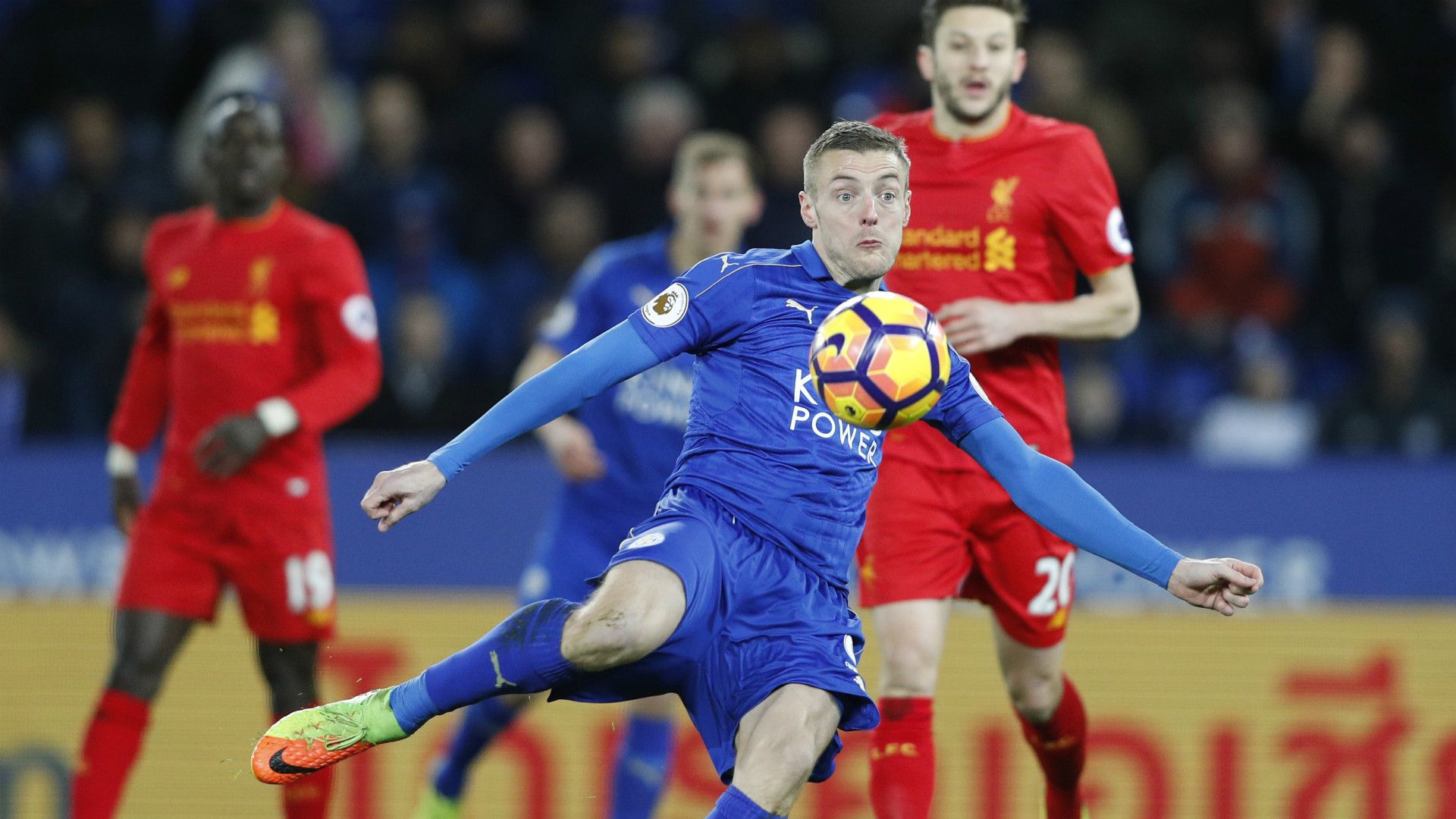 JAMIE VARDY LEICESTER PREMIER LEAGUE 27022017