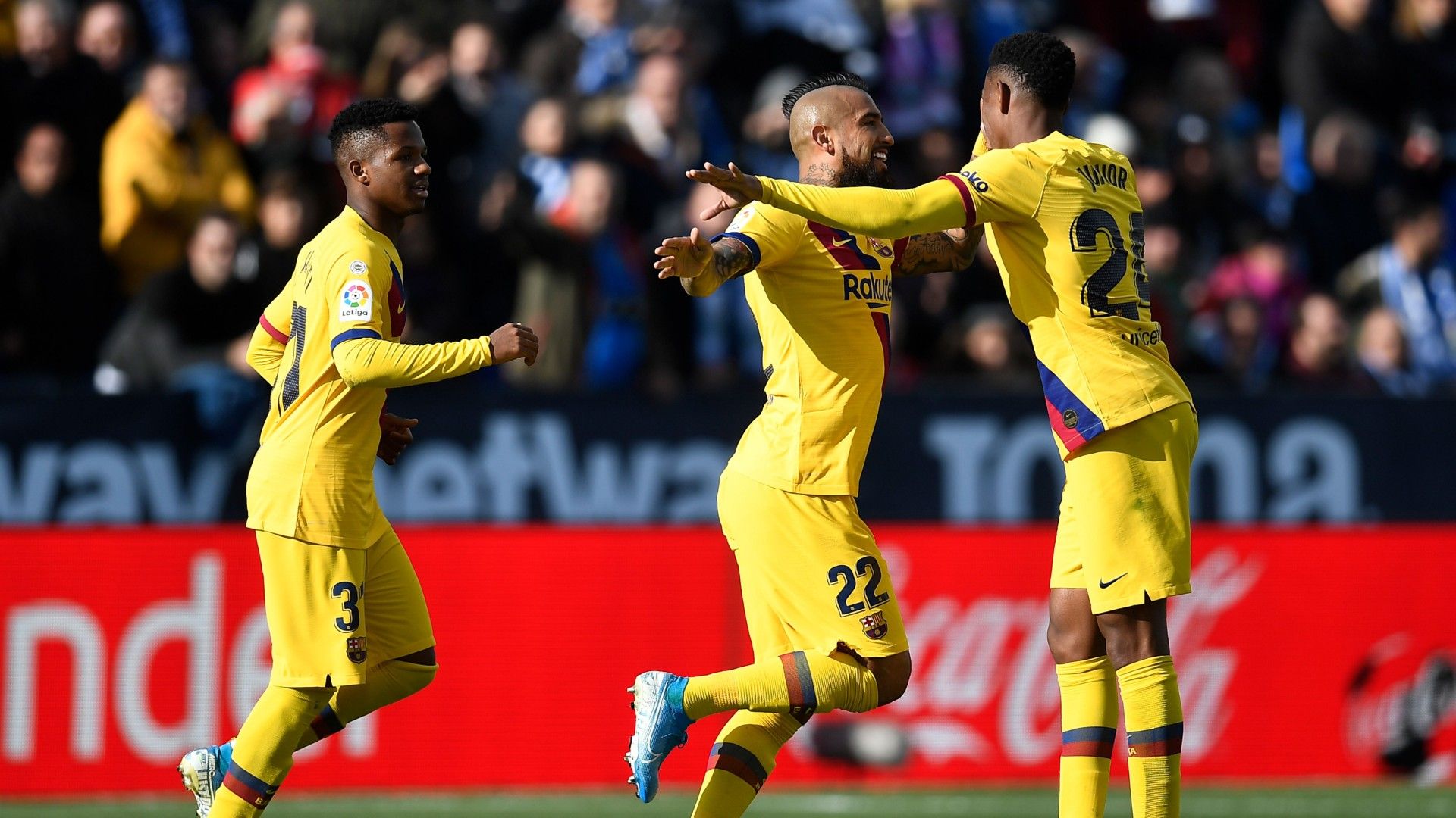 231119 Leganés Barcelona Arturo Vidal Junior Firpo