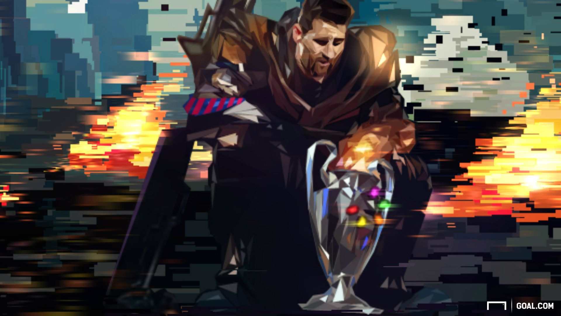 Messi meme Avengers Endgame