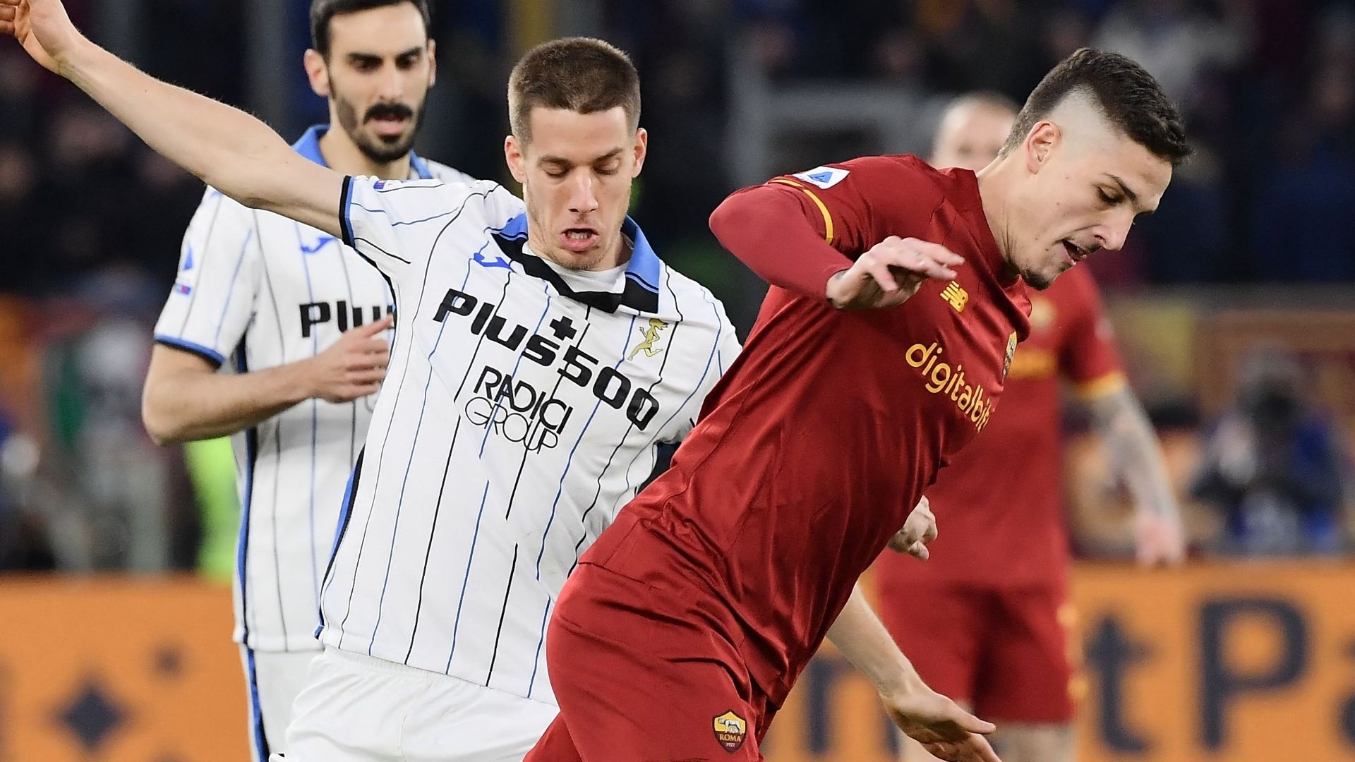 Zaniolo Pasalic Roma Atalanta Serie A