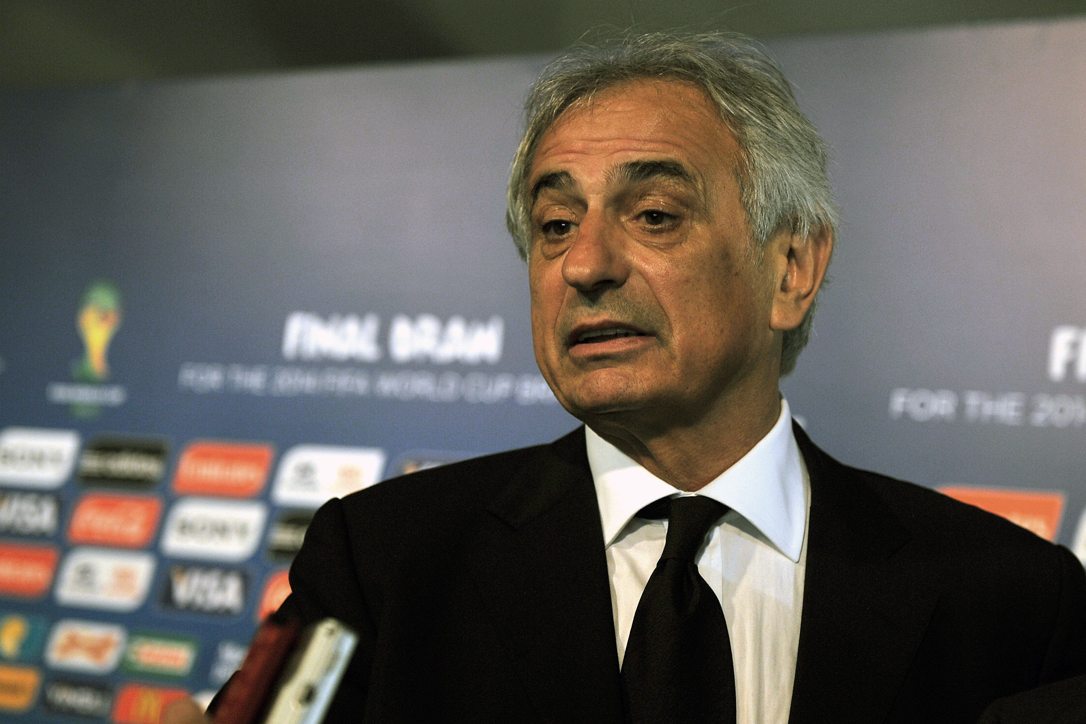 Algeria coach Vahid Halilhodzic