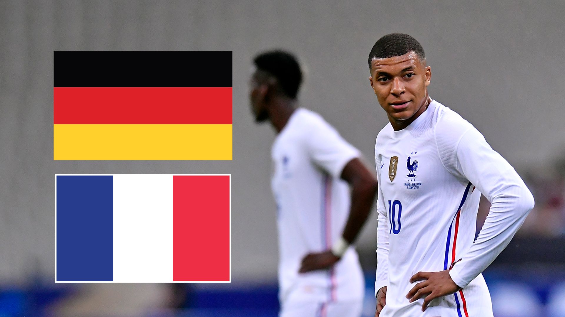 Kylian MbappeDeutschland Frankreich EM 2021 Fußball heute LIVE tv live-stream gfx