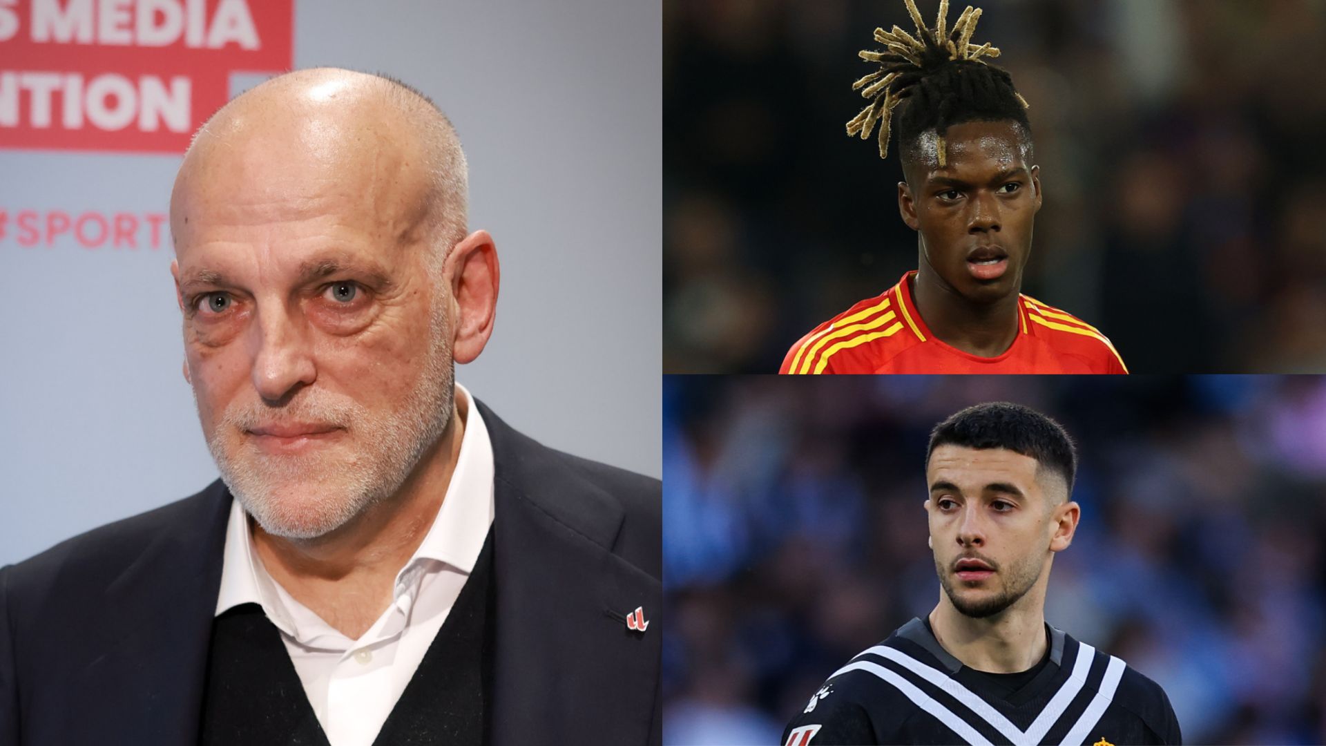 Tebas Barcelona Nico Williams Joan Garcia