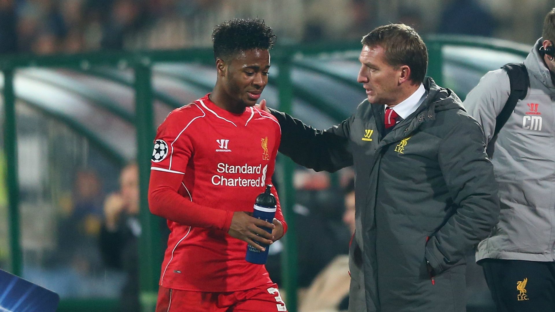 Raheem Sterling & Brendan Rodgers - Ludogorets vs Liverpool