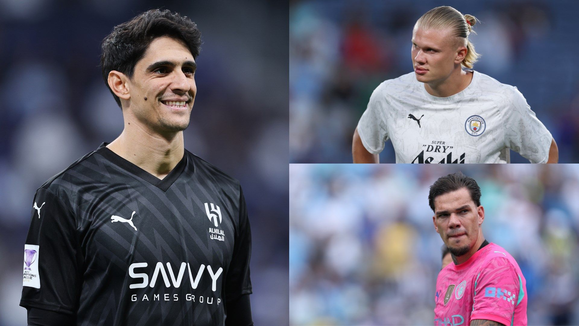 Yassine Bounou Erling Haaland Ederson