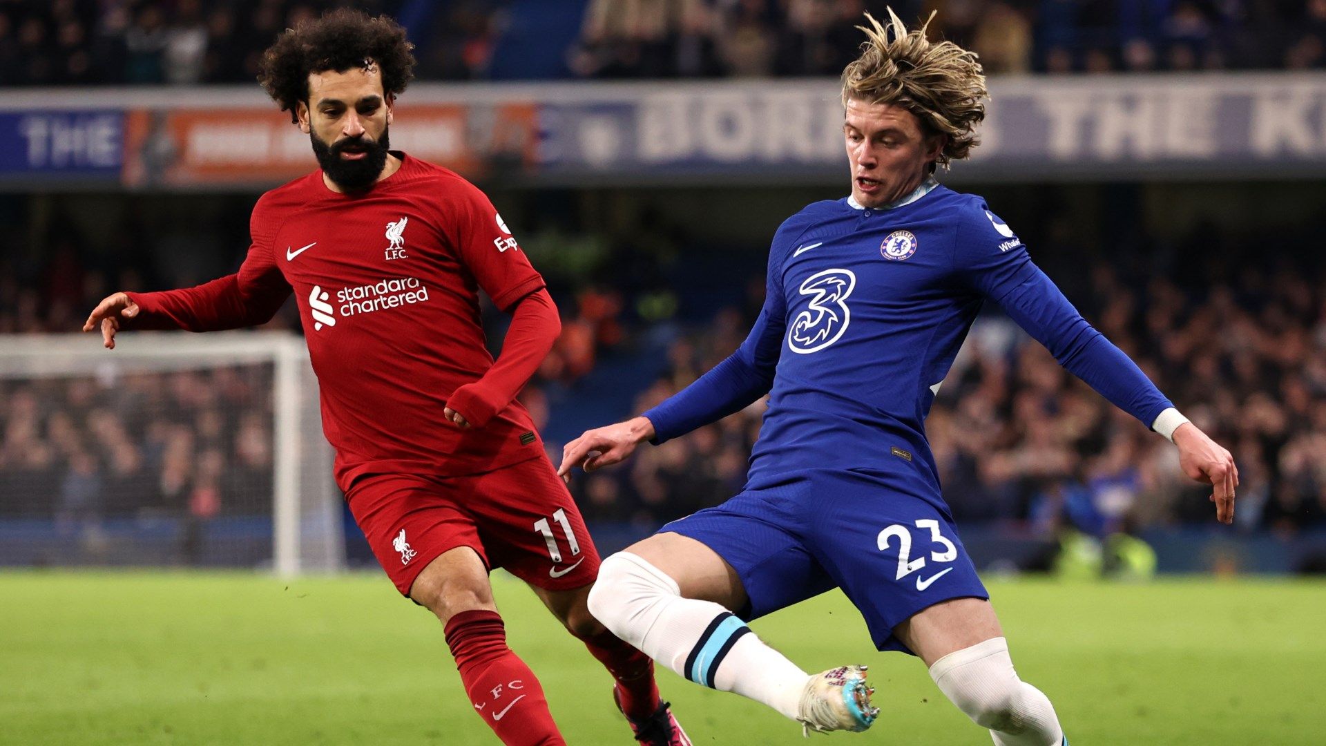 Mohamed Salah Conor Gallagher Liverpool Chelsea