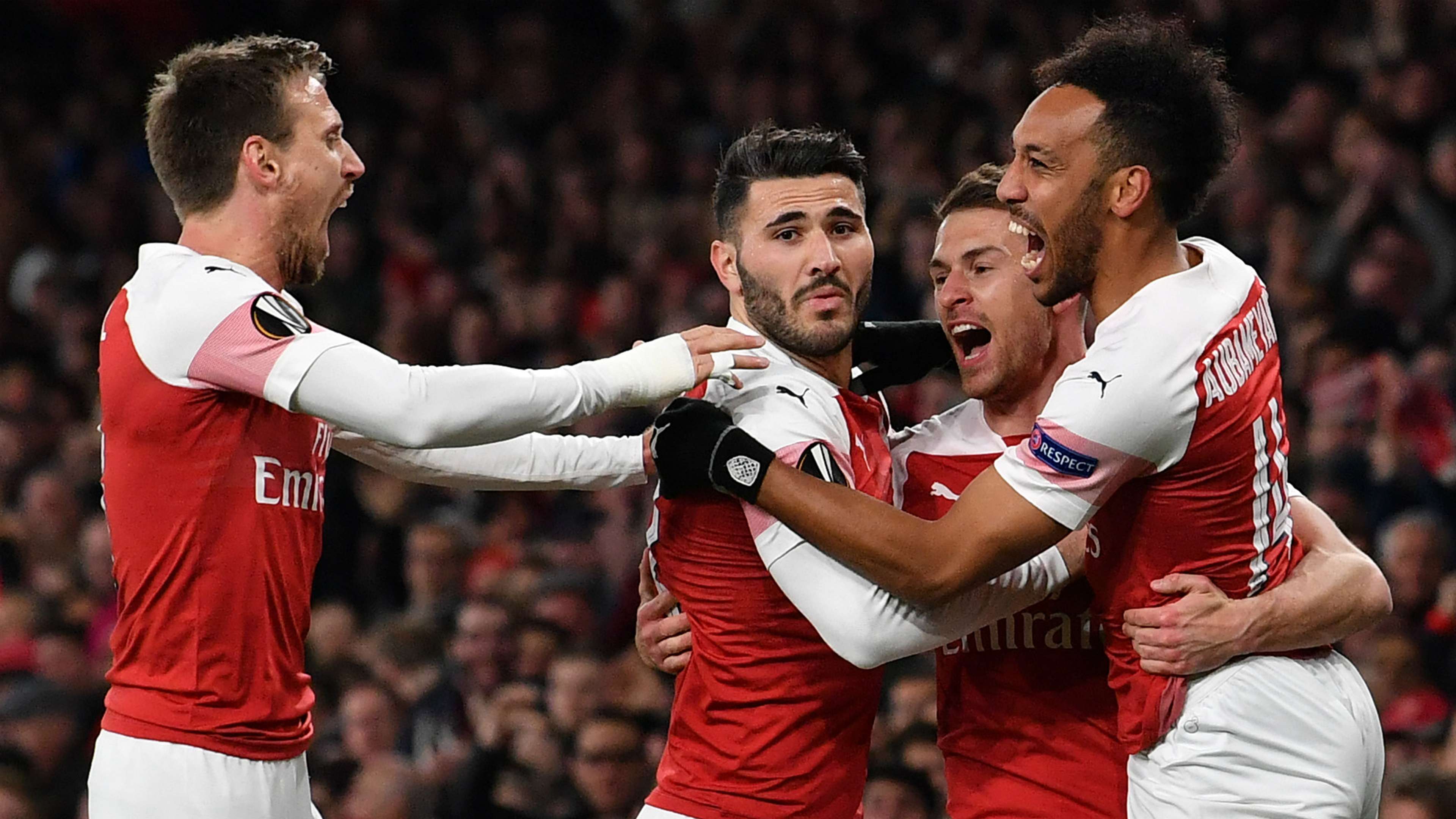 Arsenal celebrate 2018-19