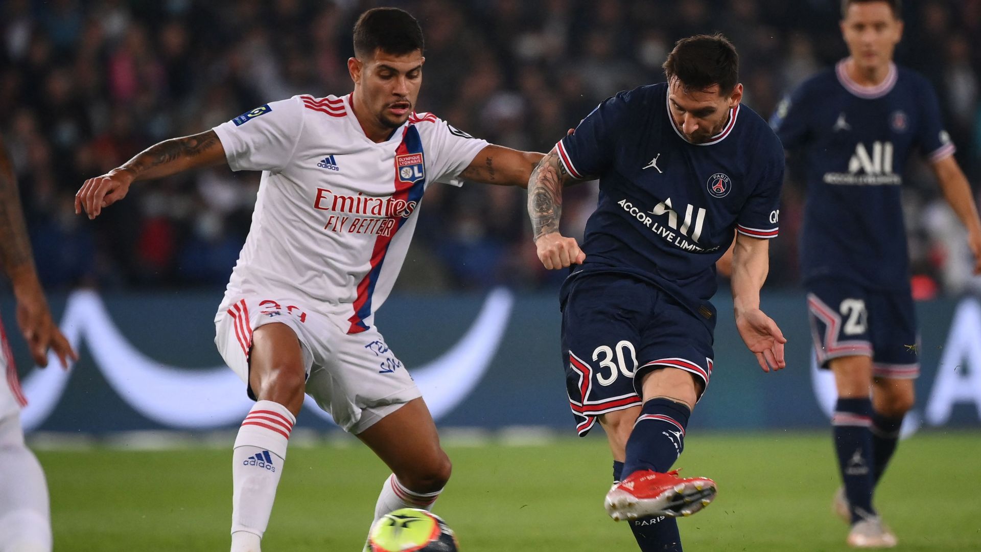 Lionel Messi Bruno Lyon PSG