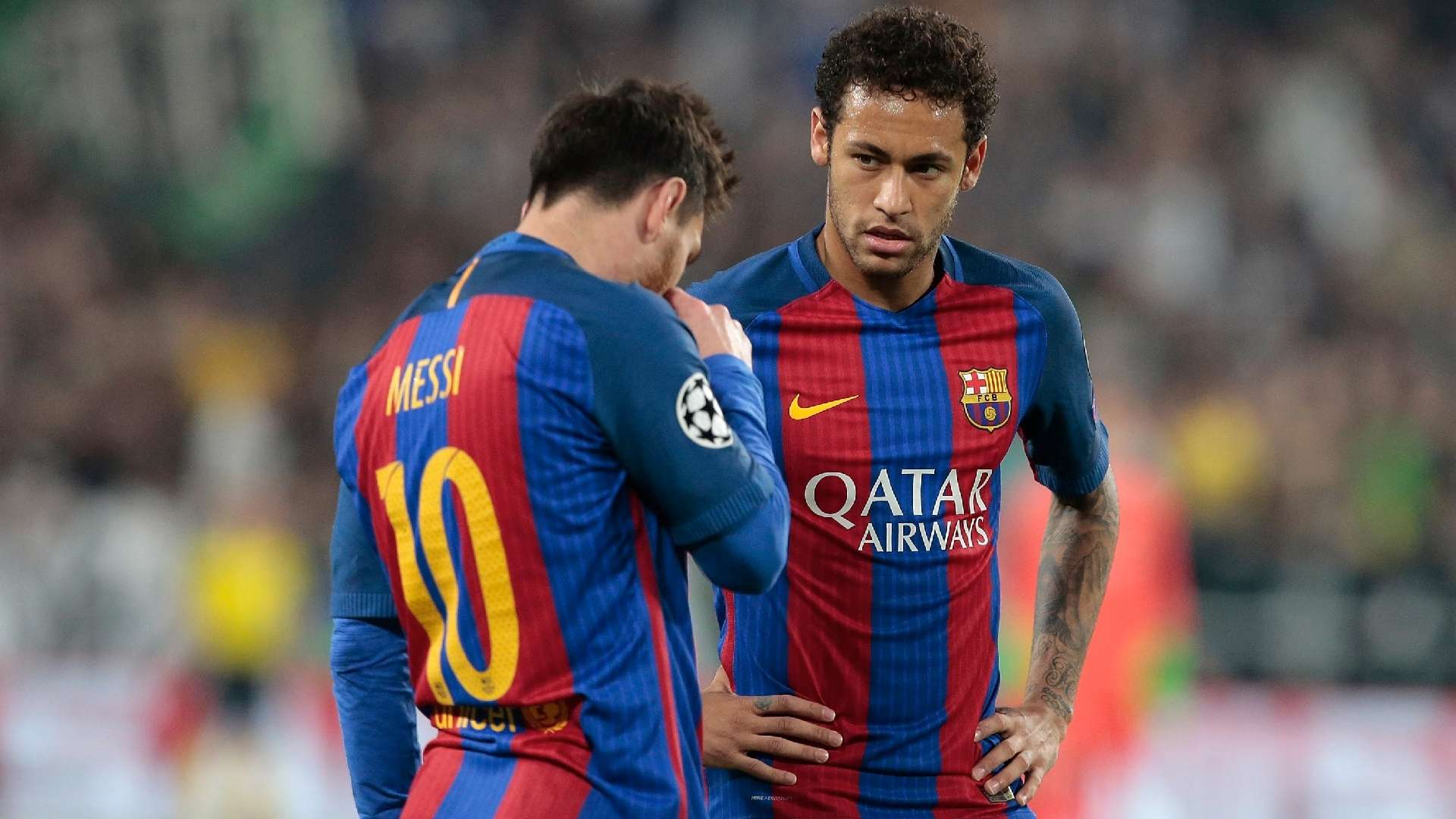 Lionel Messi Neymar Juventus Barcelona UCL 11042017