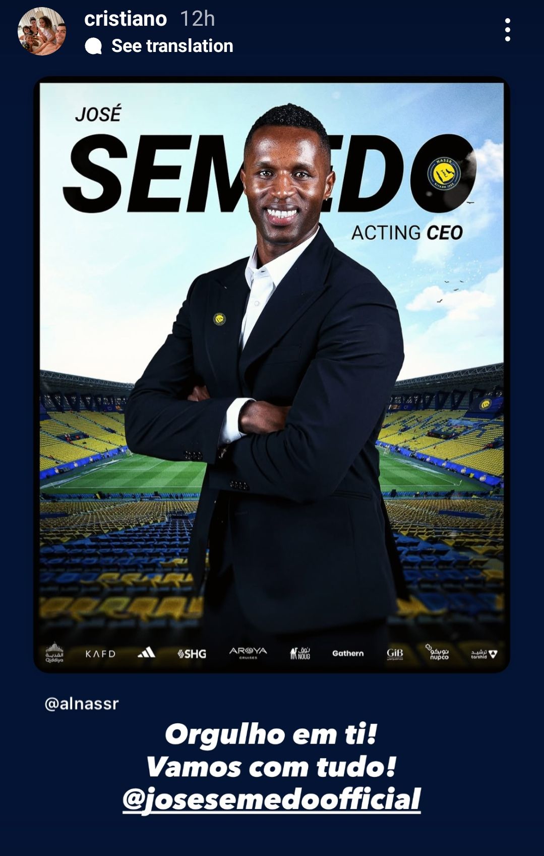 Cristiano Ronaldo Jose Semedo