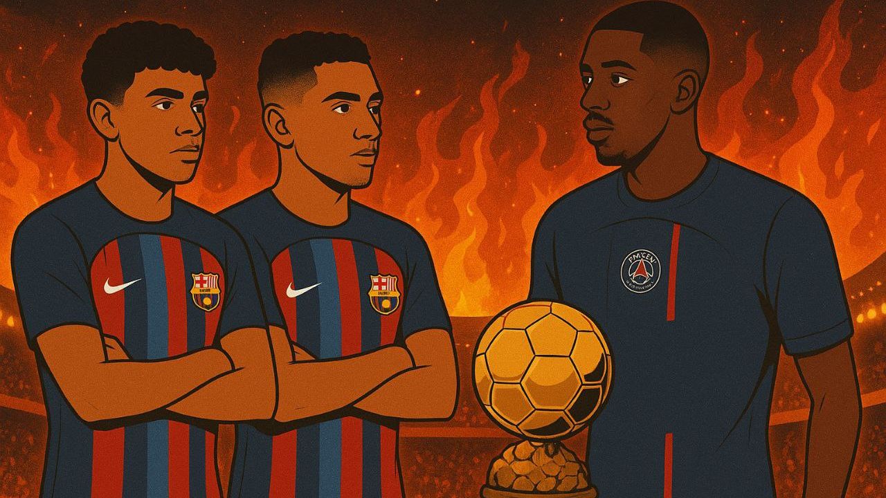 lamine-yamal-Raphinha-dembele