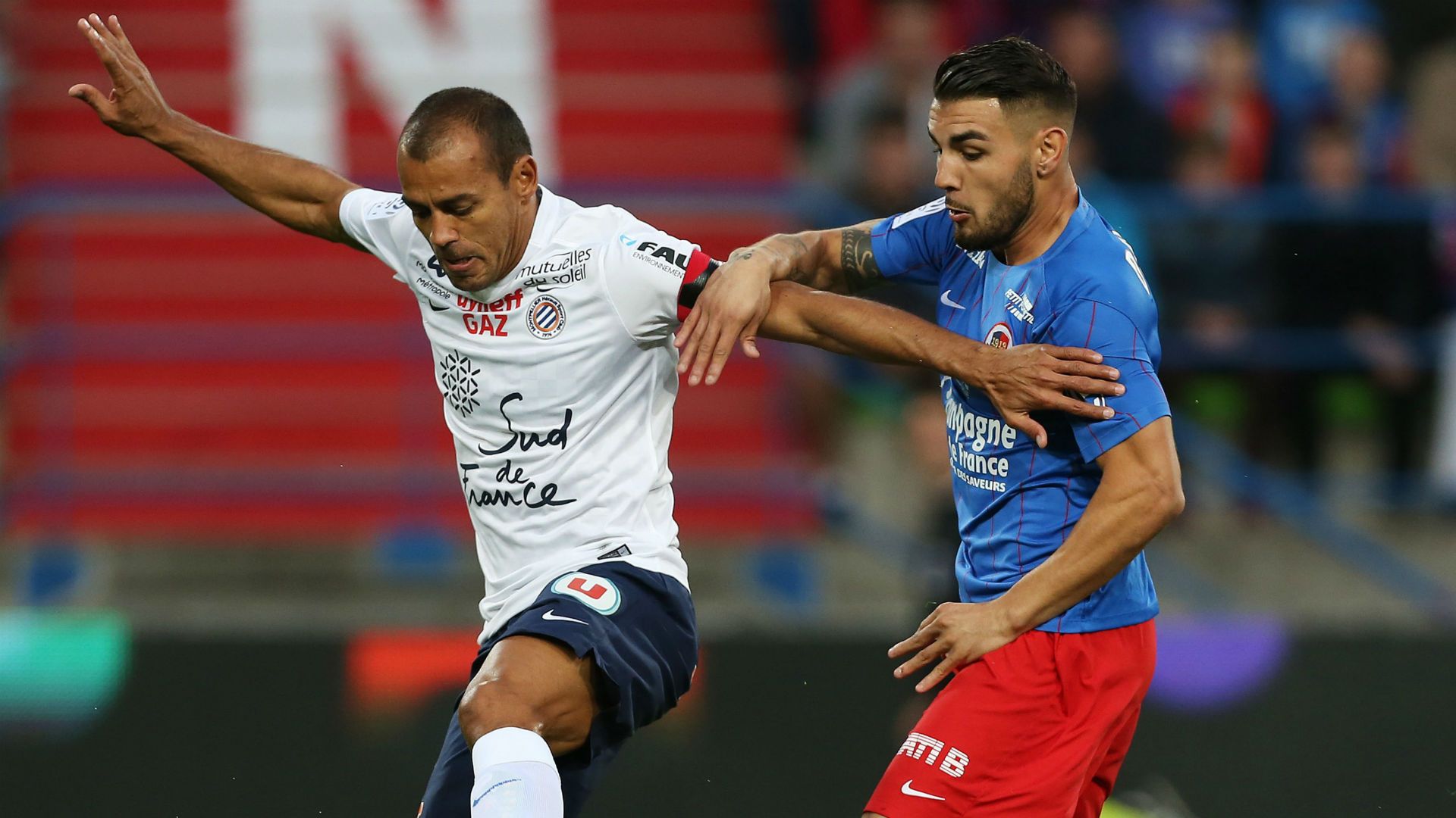 Andy Delort Vitorino Hilton Caen Montpellier Ligue 1 19092015