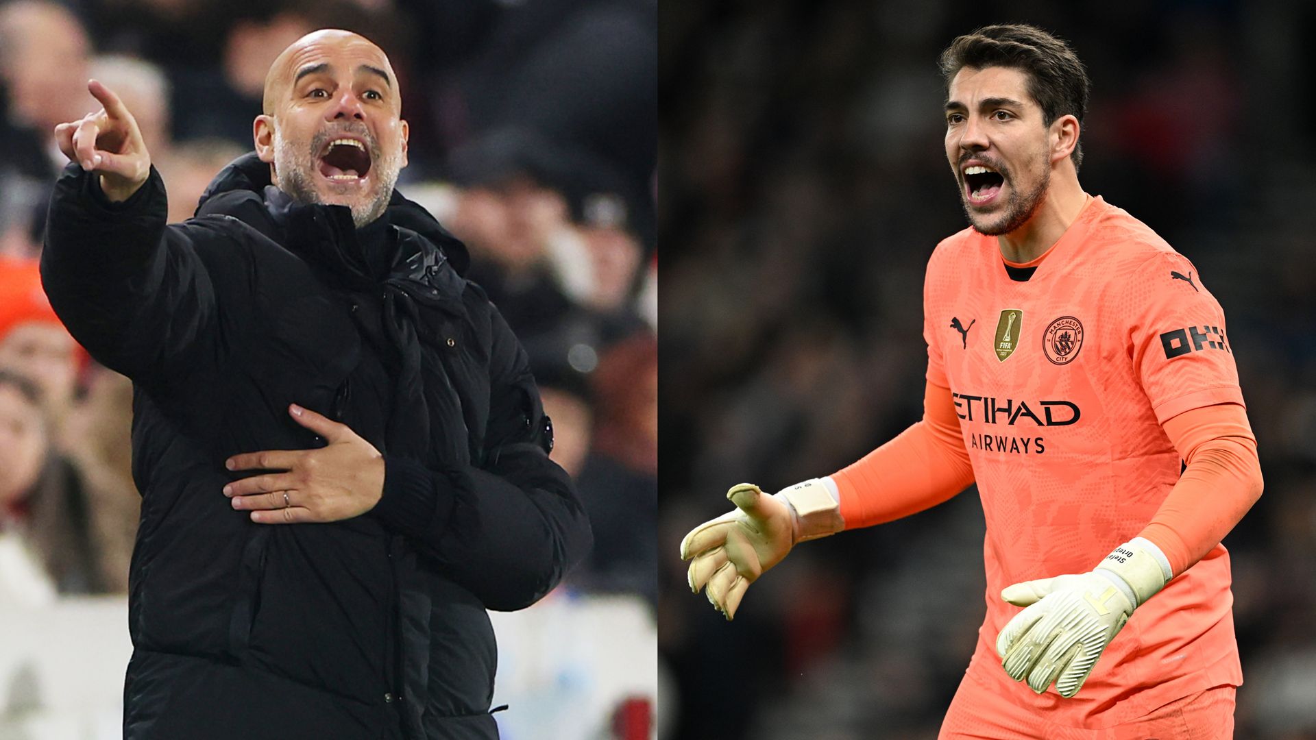 Pep Guardiola Stefan Ortega