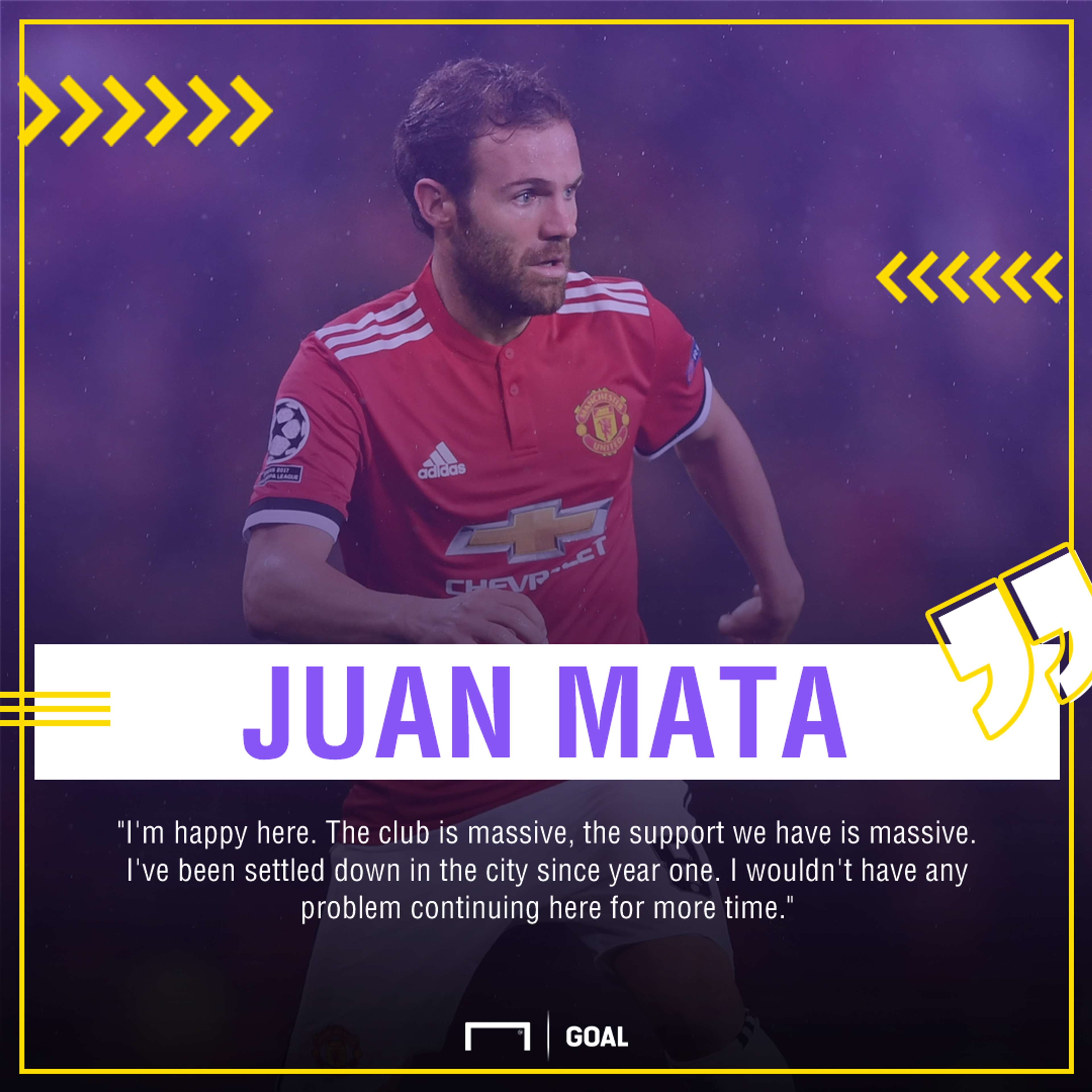 Juan Mata Manchester United contract