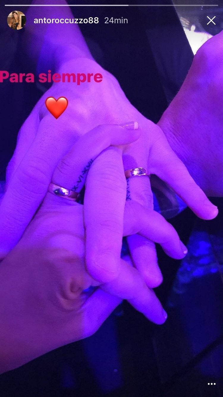 Tatuaje Messi Antonela Roccuzzo