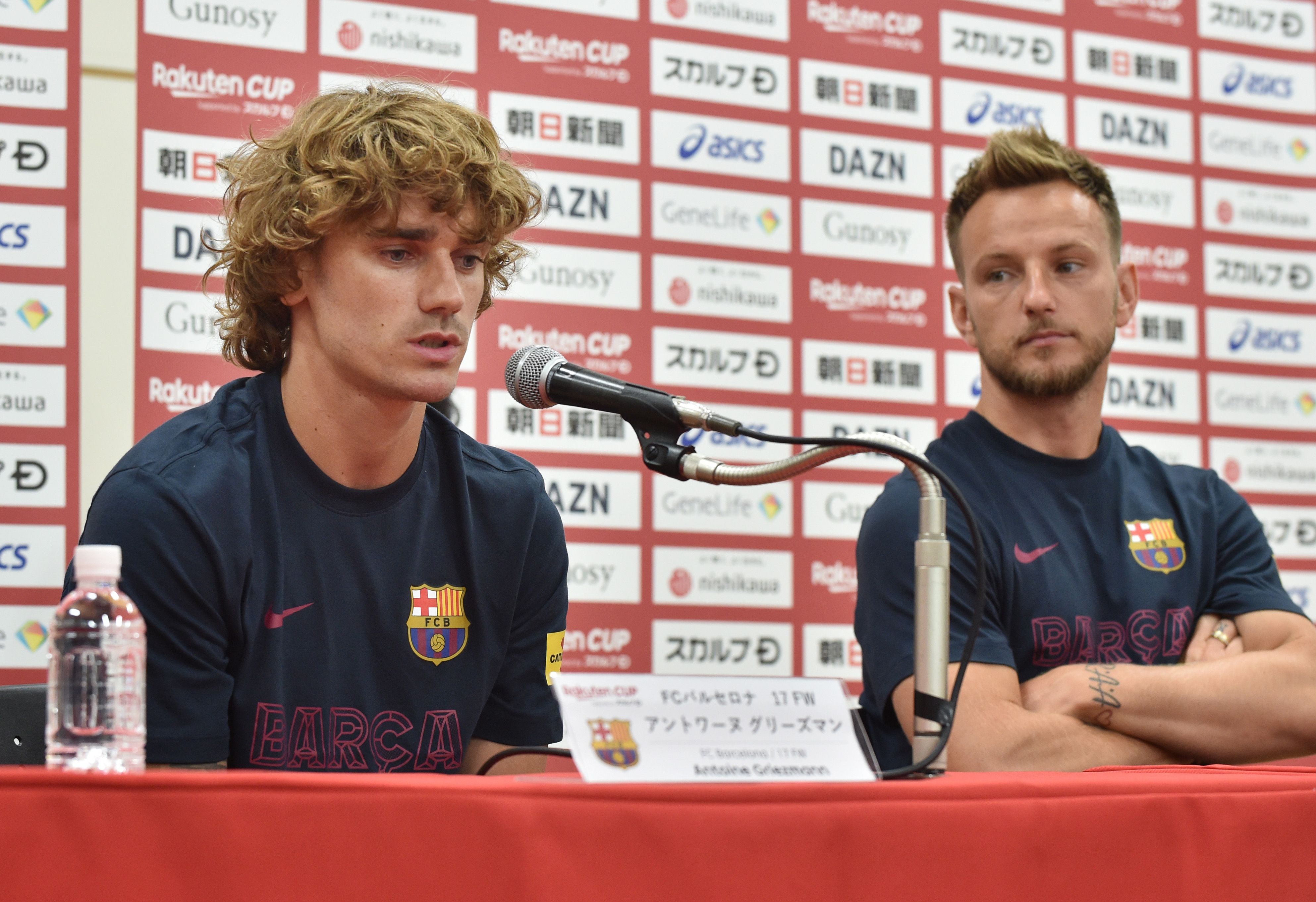 Antoine Griezmann Ivan Rakitic Barcelona