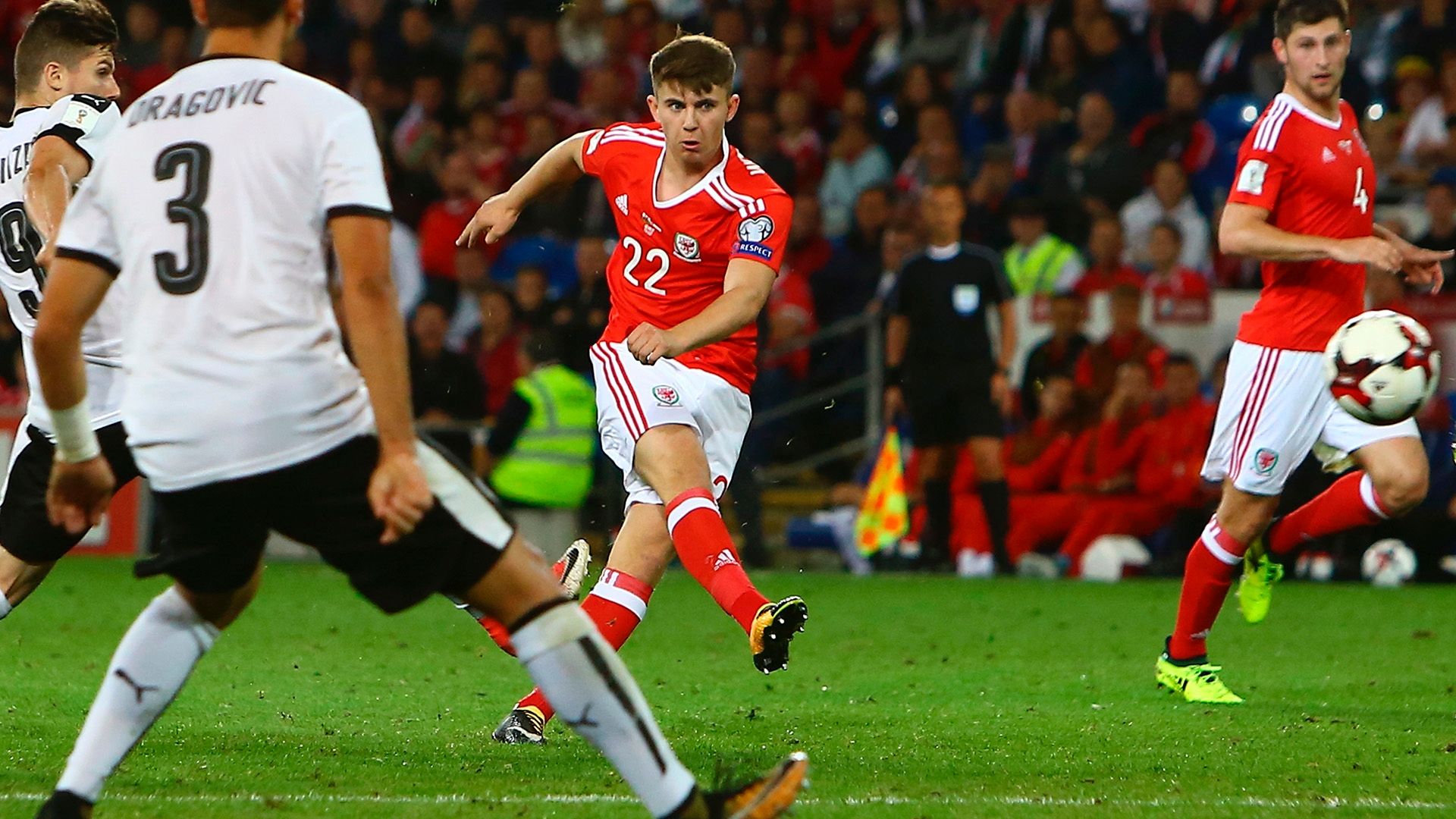 Ben Woodburn Wales 2018
