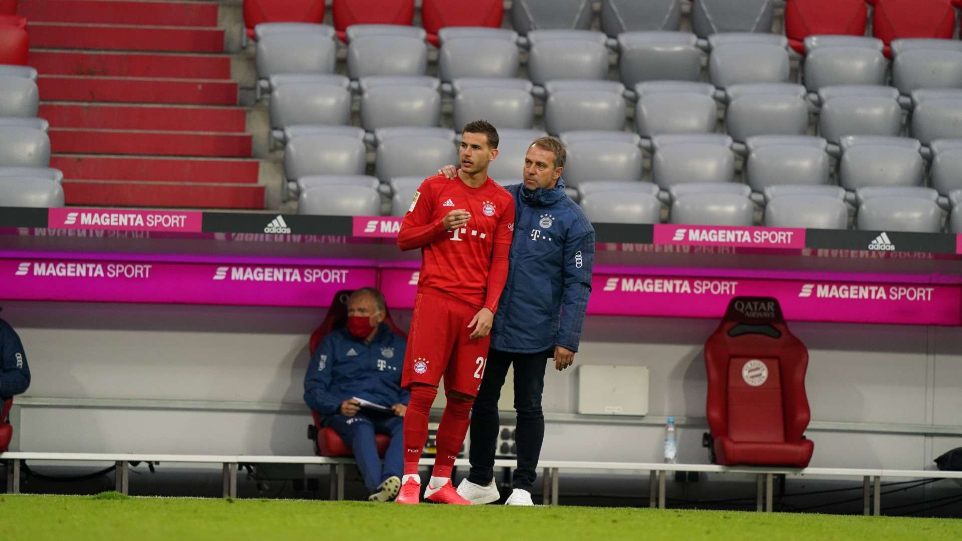 ONLY GERMANY Lucas Hernandez Hansi Flick FC Bayern Bundesliga