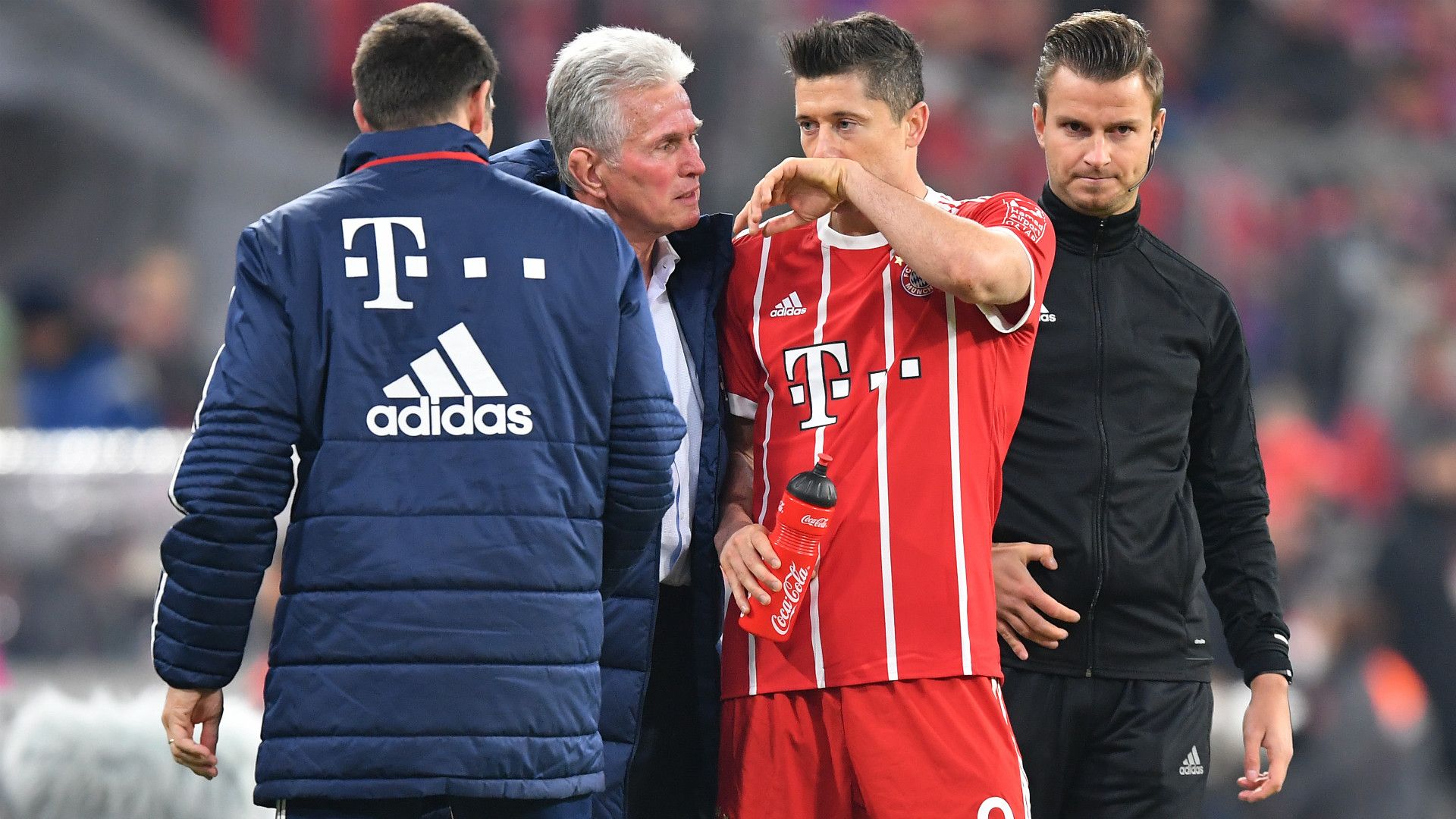 Jupp Heynckes Robert Lewandowski FC Bayern 28102017