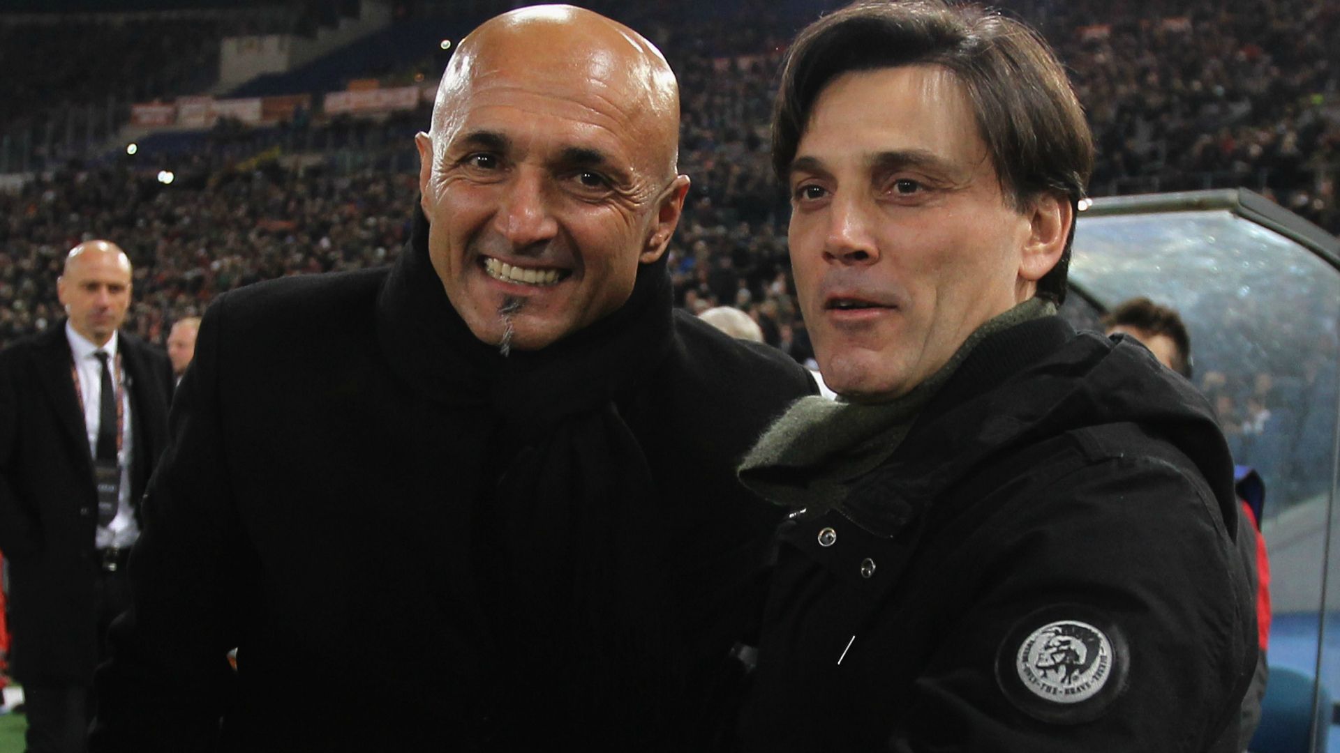 Spalletti Montella Roma Milan Serie A