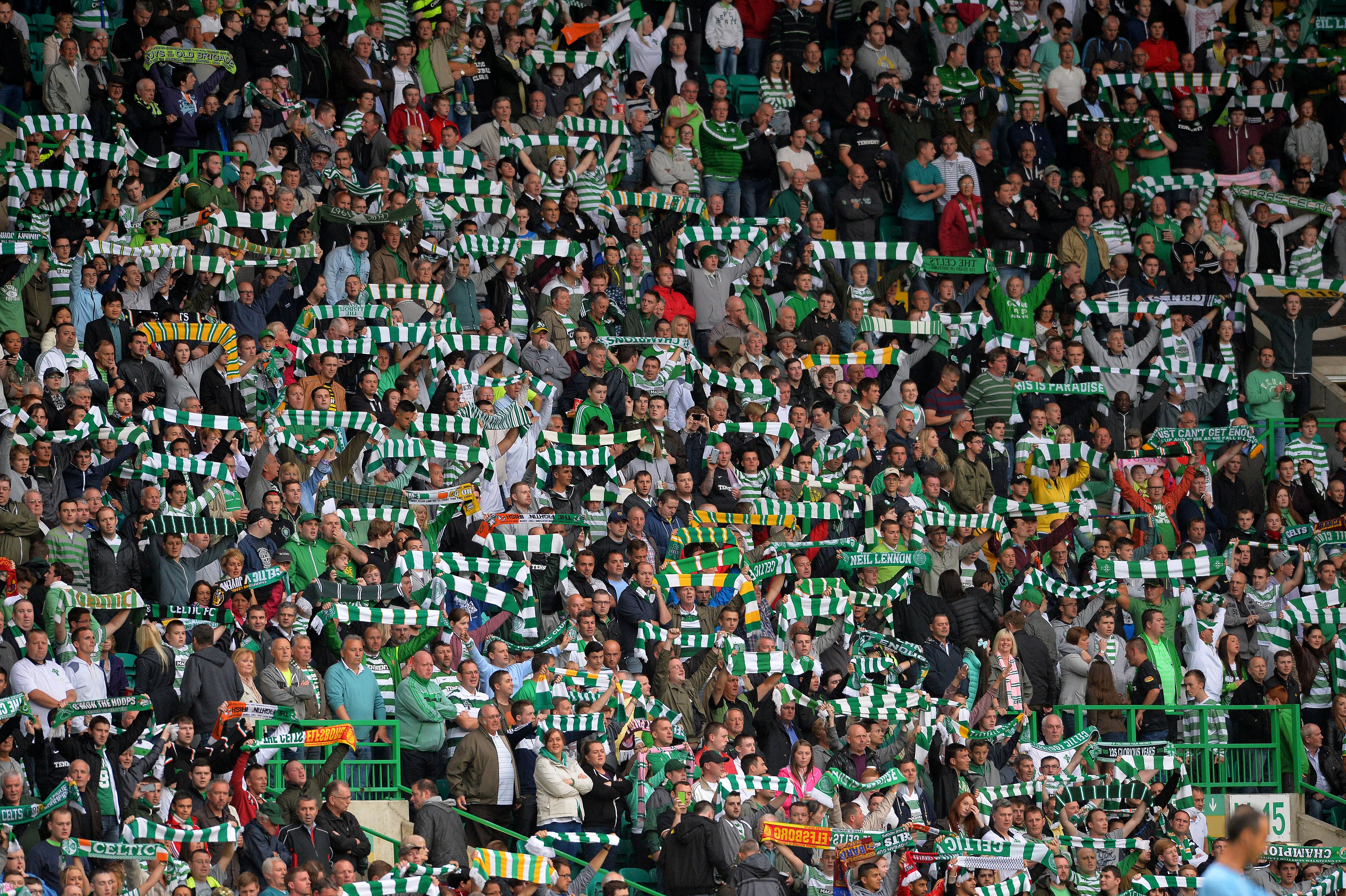 Supporters of Celtic